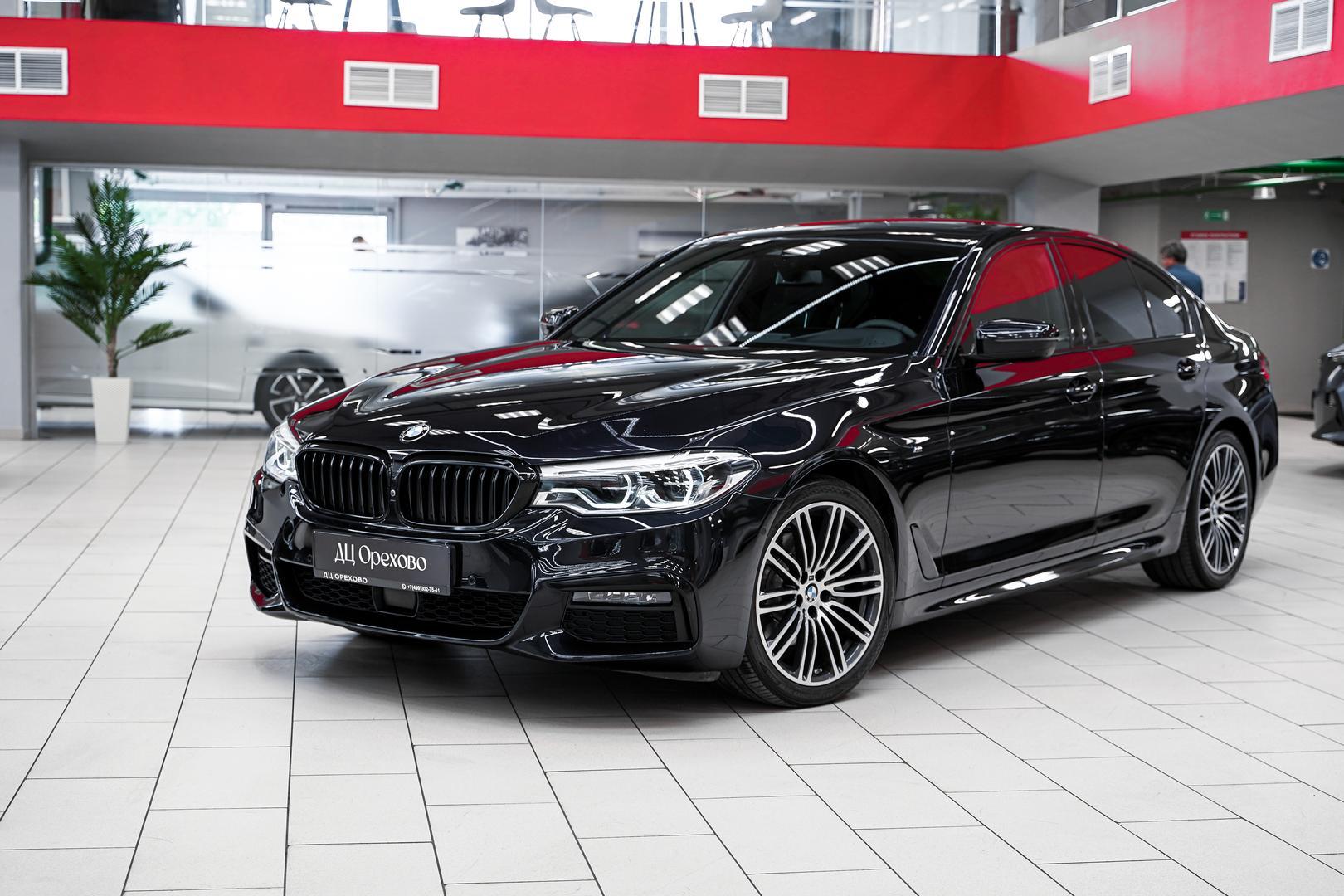 BMW 5 серии 2020, черный, ДЦ Орехово