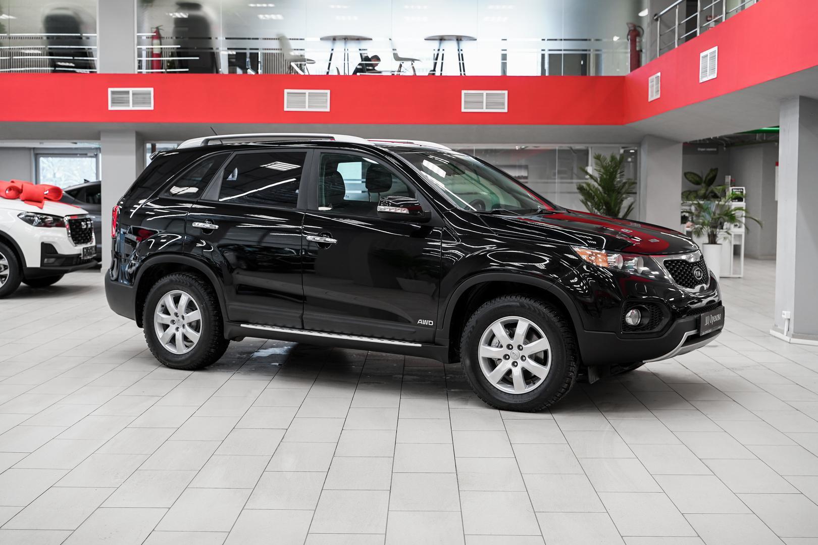 Kia Sorento 2012, черный, ДЦ Орехово