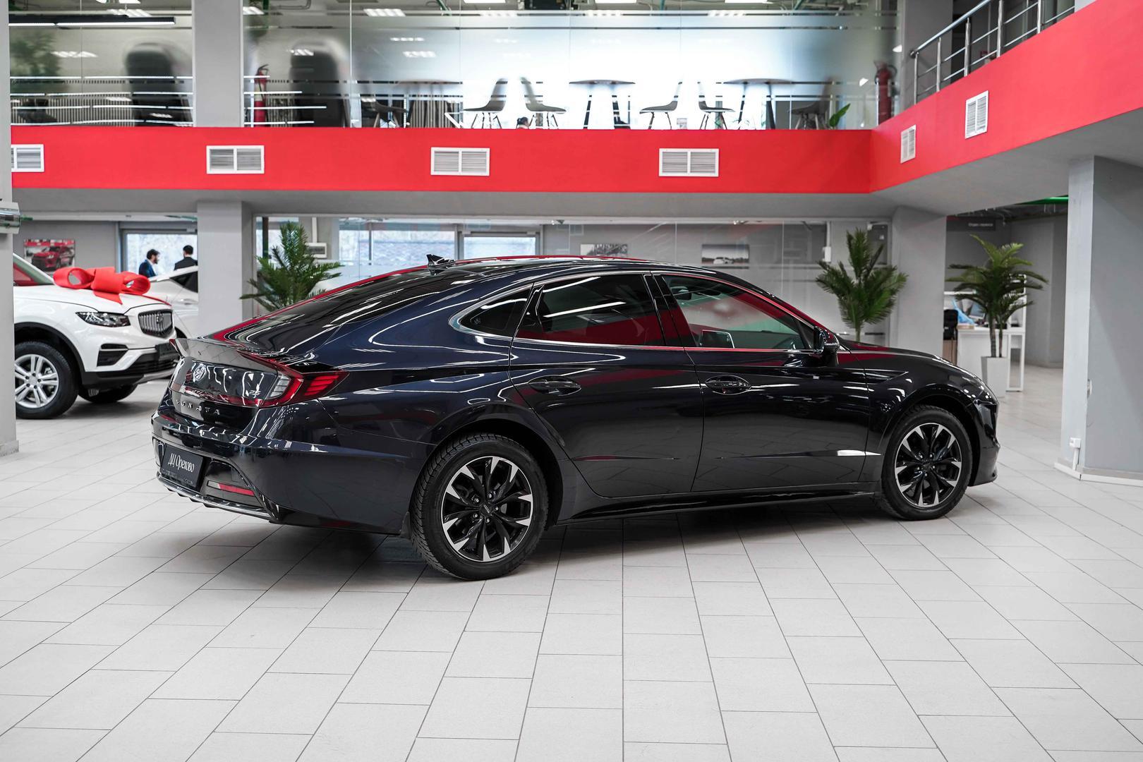 Hyundai Sonata 2019, синий, ДЦ Орехово
