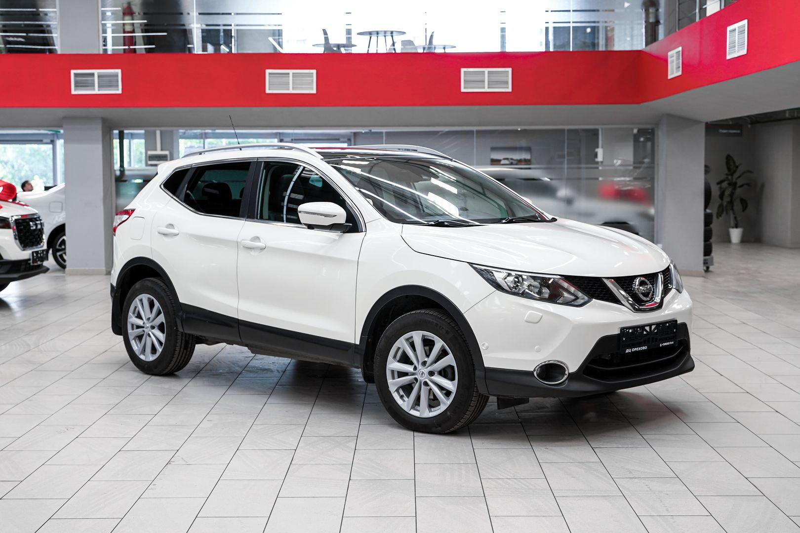 Nissan Qashqai 2014, белый, ДЦ Орехово