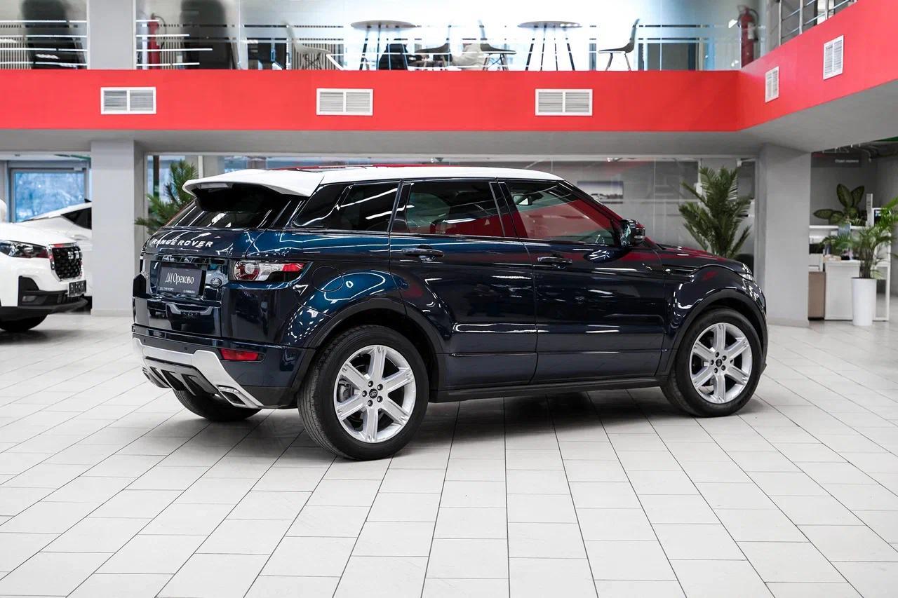 Land Rover Range Rover Evoque 2012, синий, ДЦ Орехово