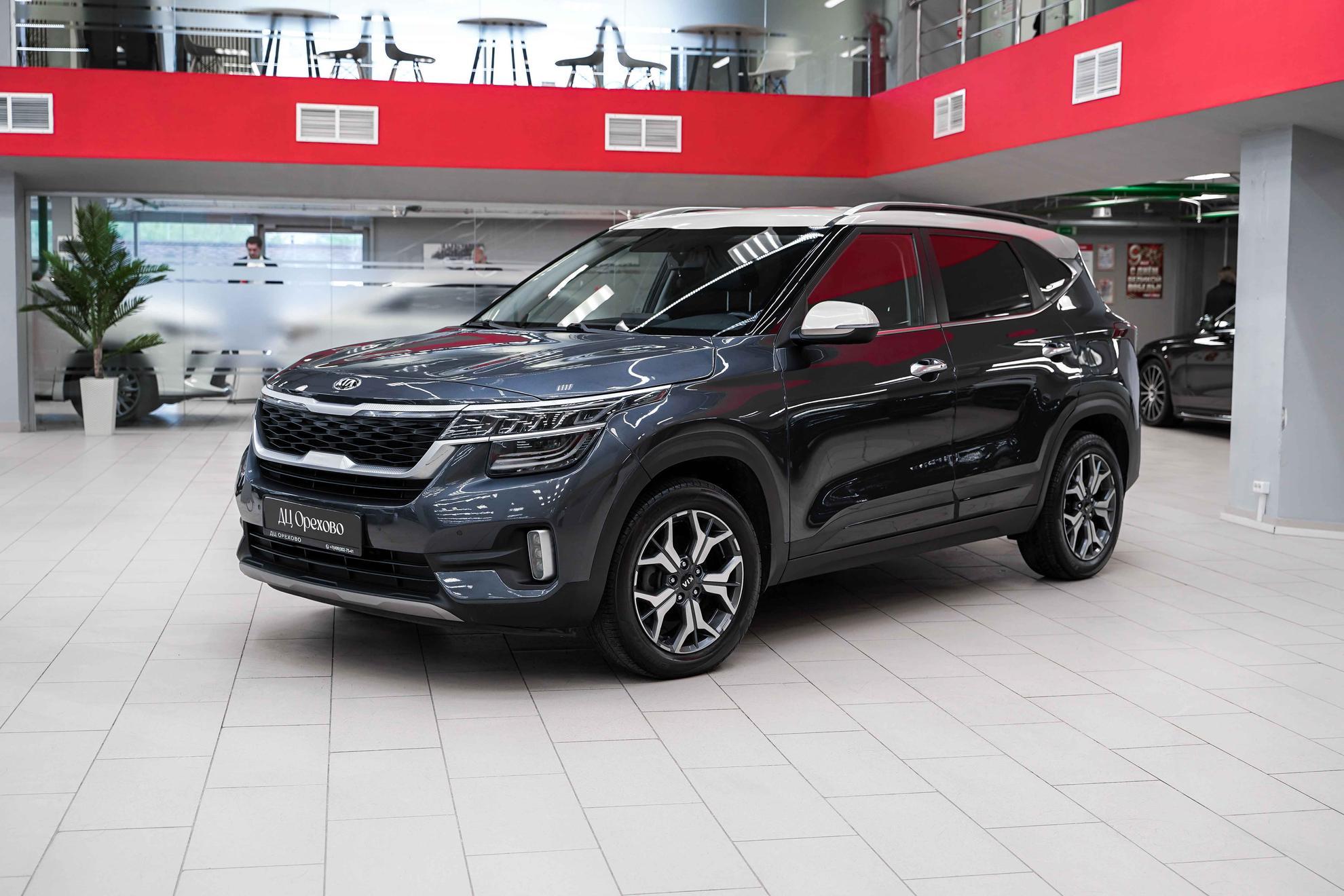 Kia Seltos 2020, серый, ДЦ Орехово