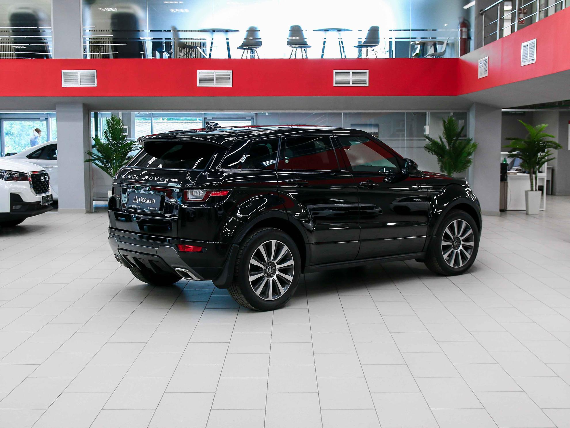 Land Rover Range Rover Evoque 2018, черный, ДЦ Орехово