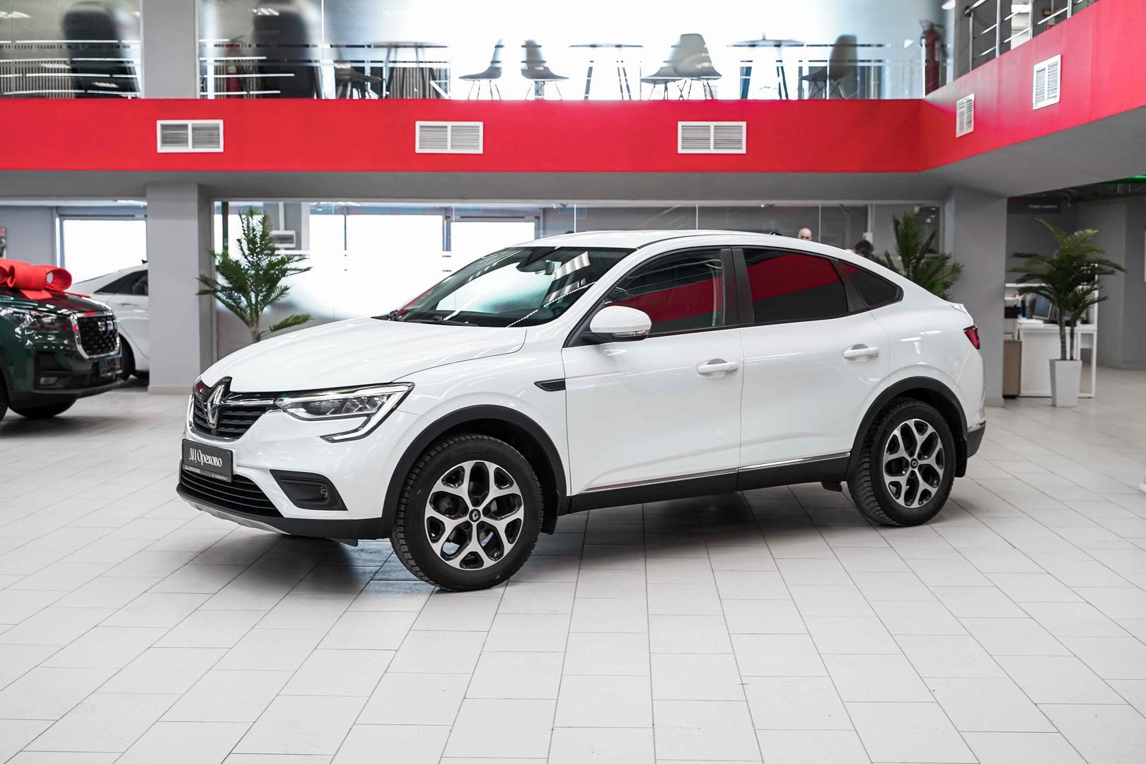 Renault Arkana 2021, белый, ДЦ Орехово