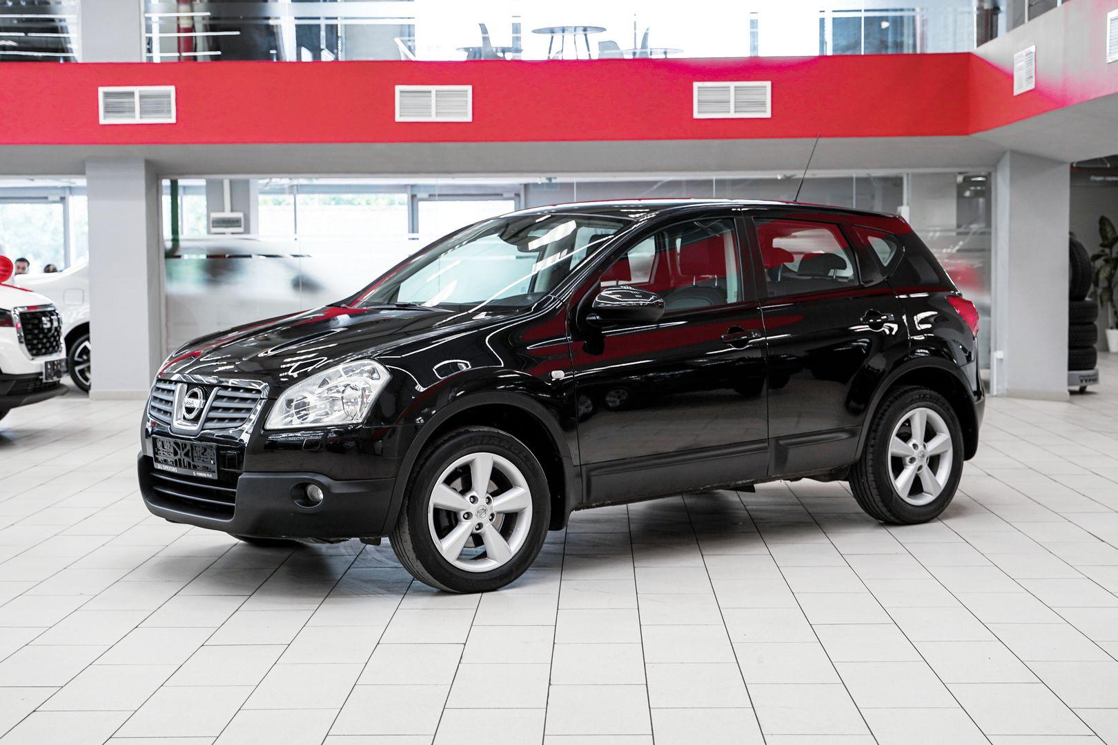 Nissan Qashqai 2008, черный, ДЦ Орехово