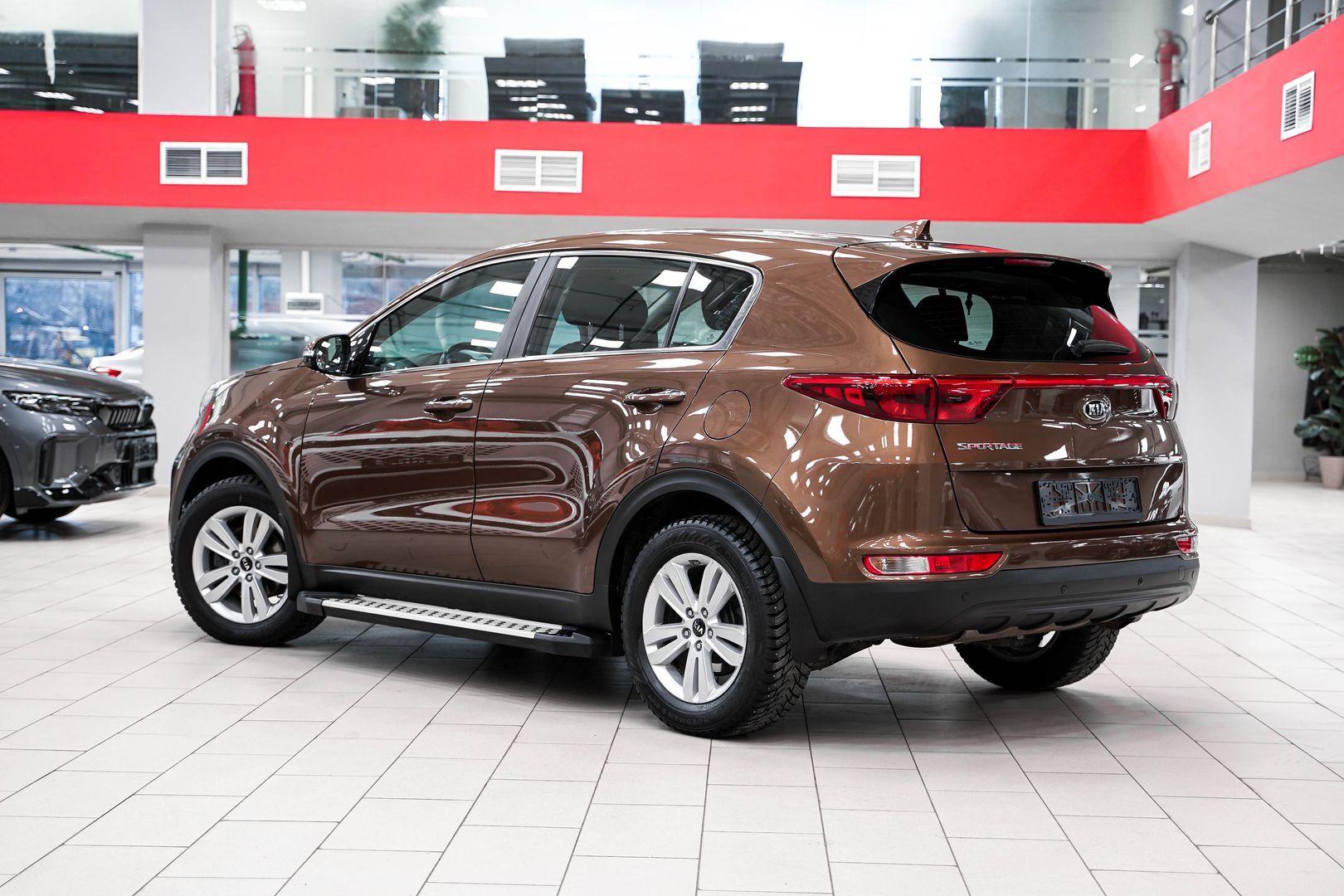 Kia Sportage 2017, коричневый, ДЦ Орехово