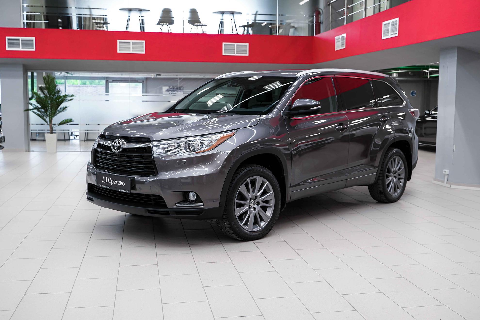 Toyota Highlander 2014, серый, ДЦ Орехово