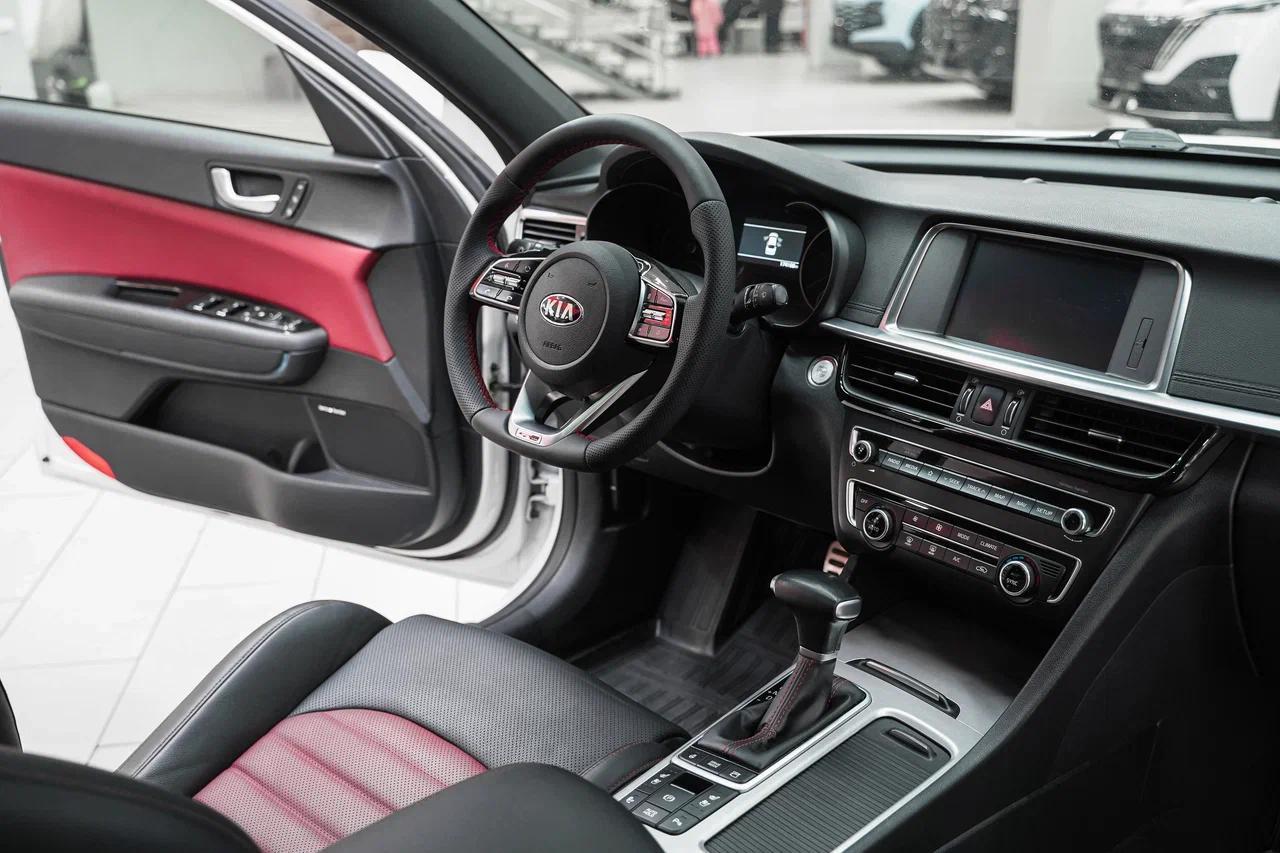 Kia Optima 2018, белый, ДЦ Орехово