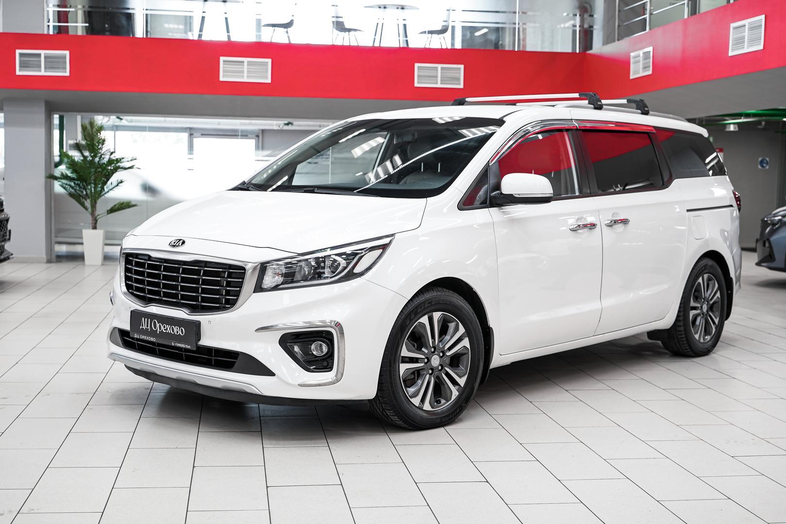 Kia Carnival 2019, белый, ДЦ Орехово