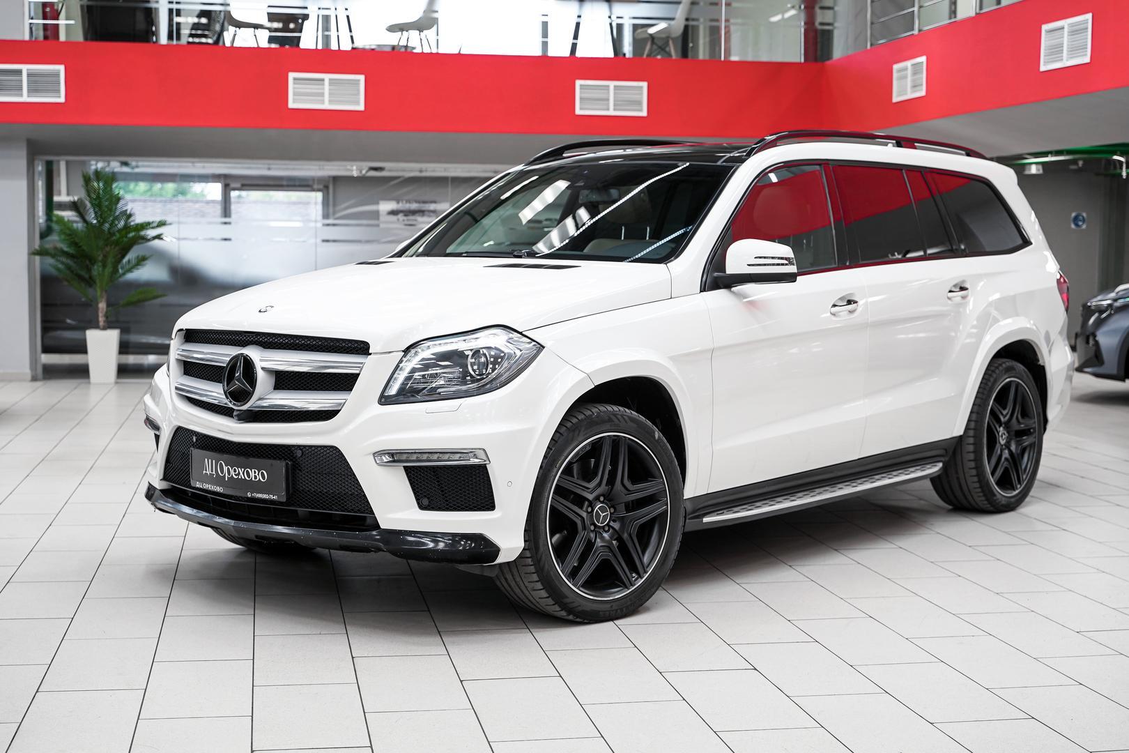 Mercedes-Benz GL-Класс 2015, белый, ДЦ Орехово