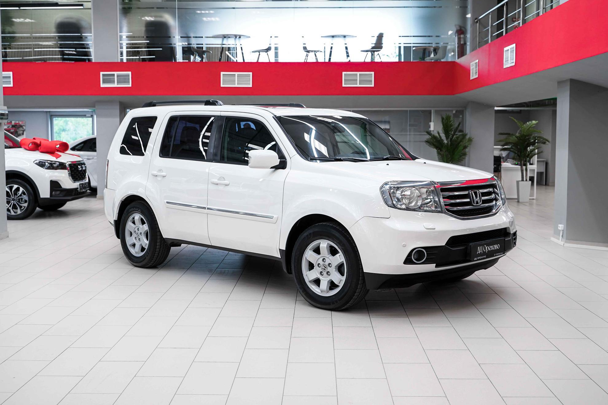 Honda Pilot 2013, белый, ДЦ Орехово