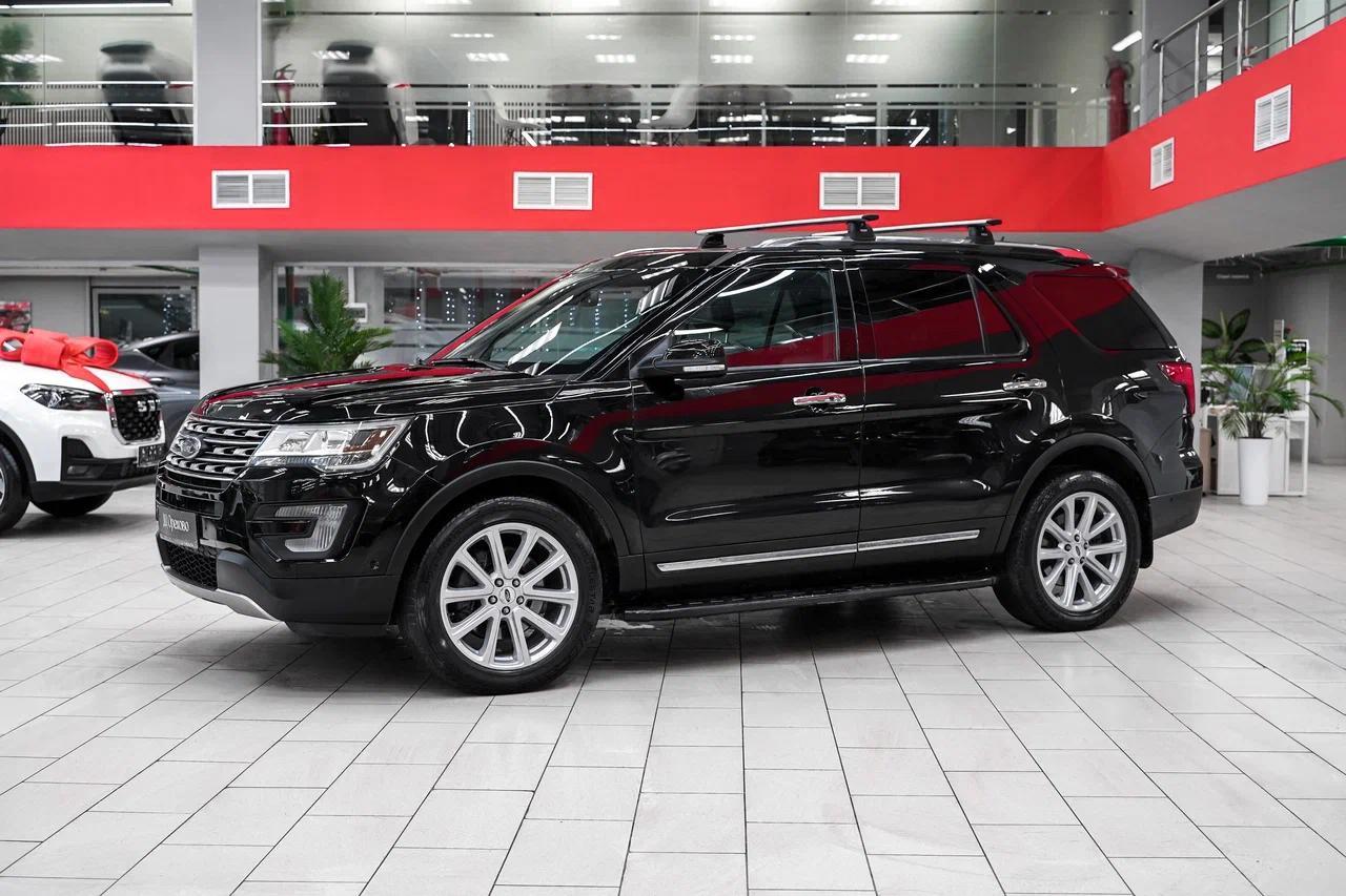 Ford Explorer 2016, черный, ДЦ Орехово