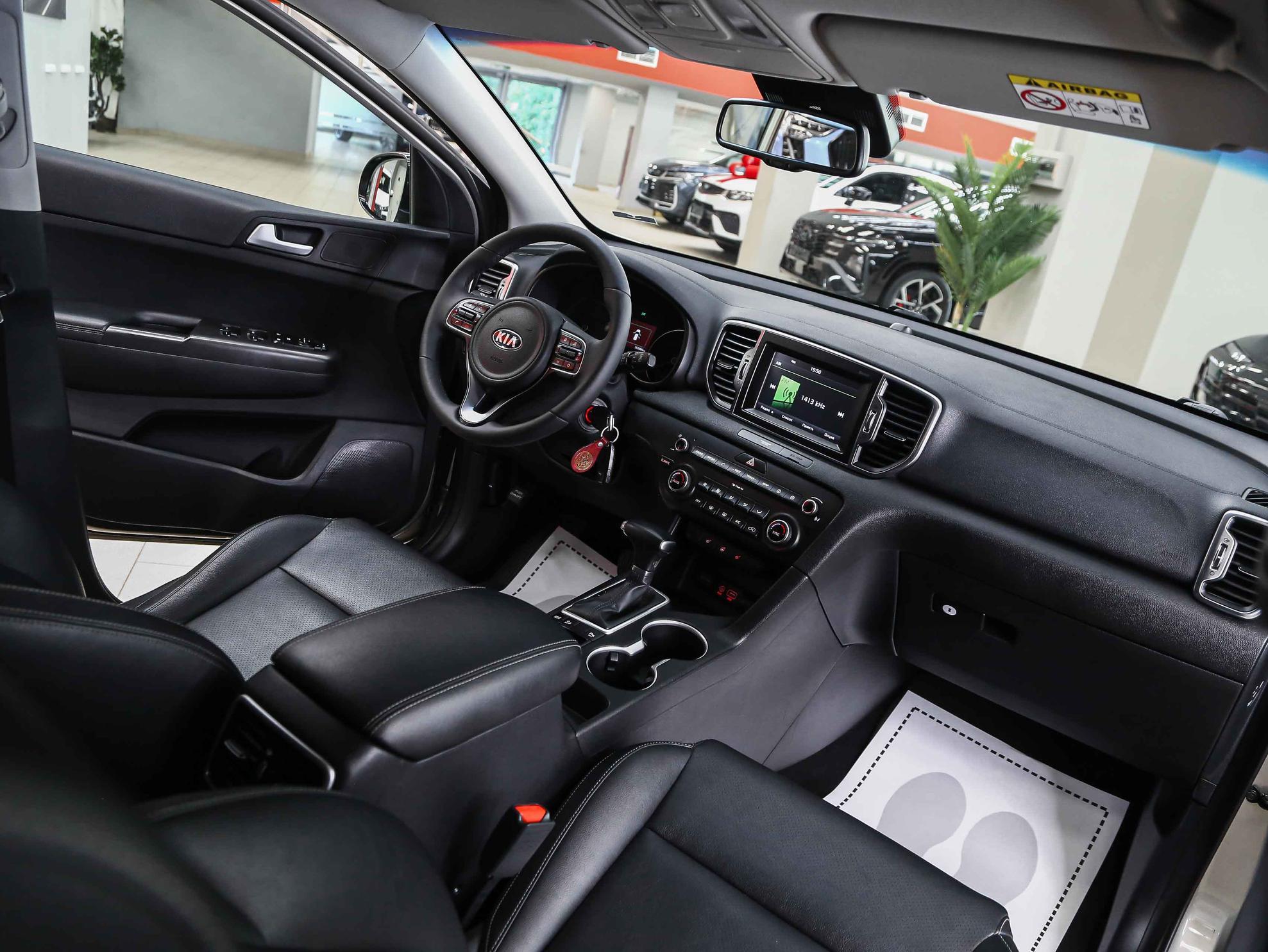 Kia Sportage 2016, серебряный, ДЦ Орехово