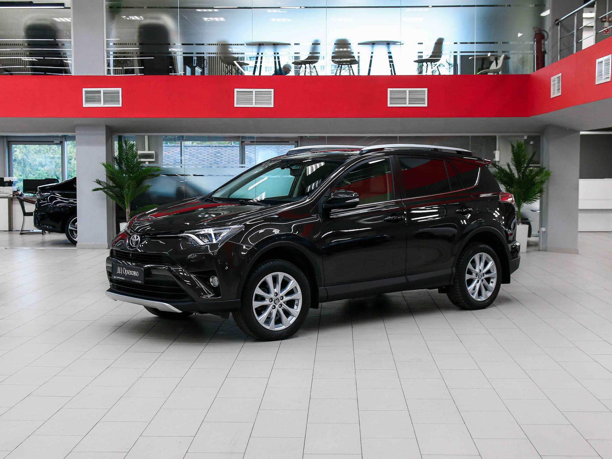 Toyota RAV4 2016, черный, ДЦ Орехово