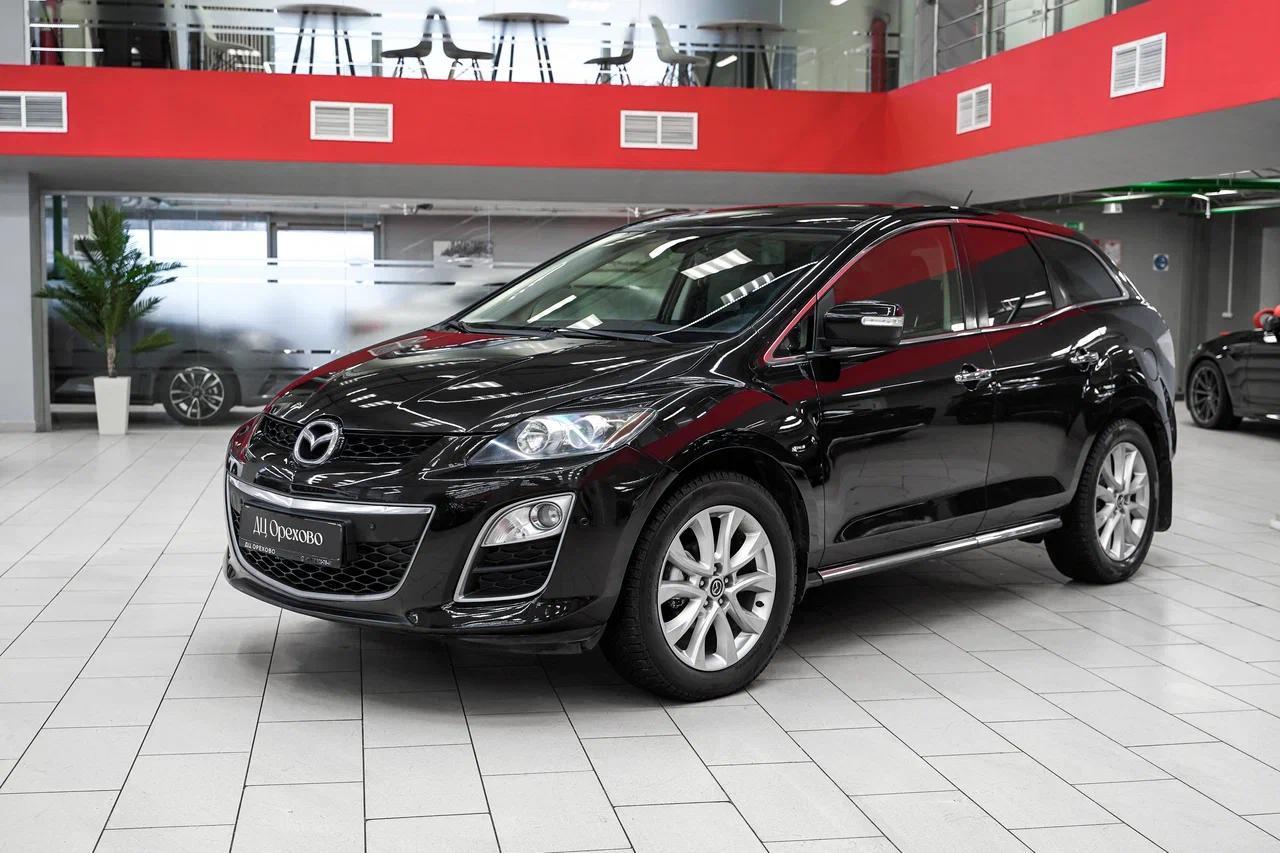 Mazda CX-7 2011, черный, ДЦ Орехово