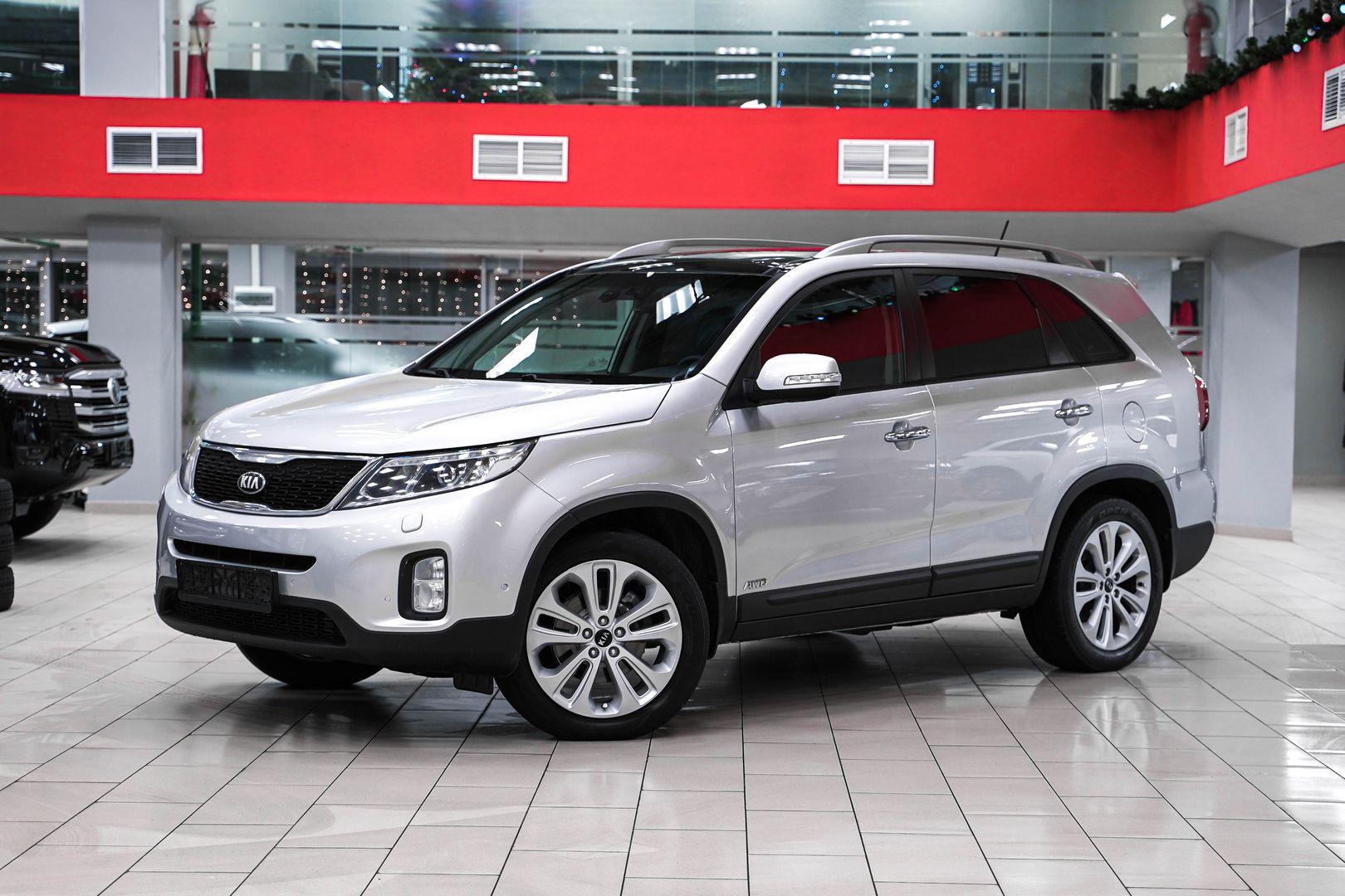 Kia Sorento 2014, серебряный, ДЦ Орехово