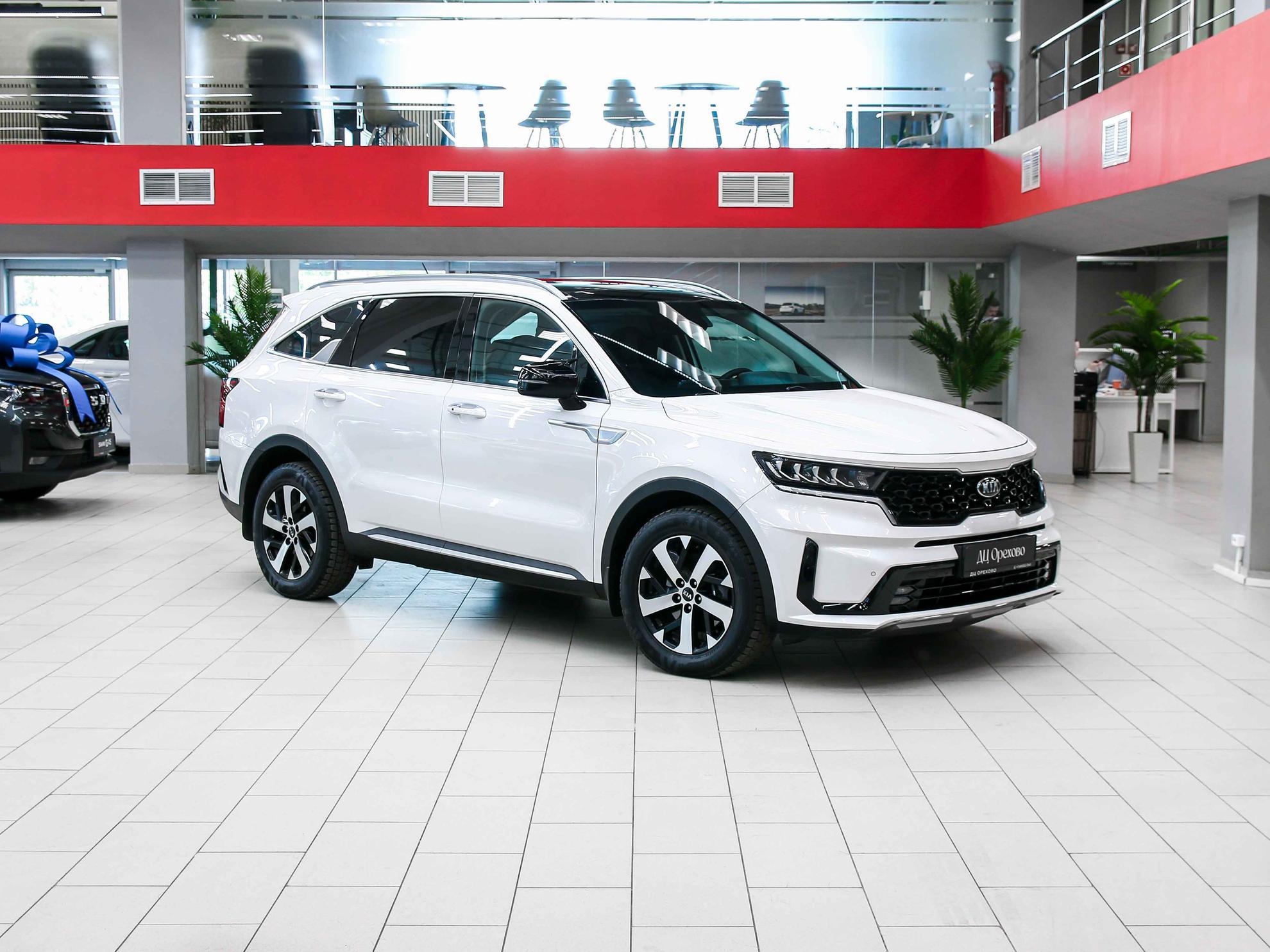 Kia Sorento 2021, белый, ДЦ Орехово