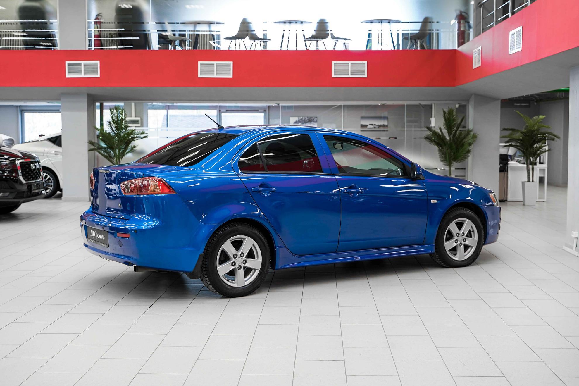 Mitsubishi Lancer 2008, синий, ДЦ Орехово