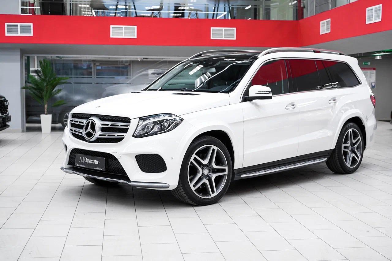 Mercedes-Benz GLS 2016, белый, ДЦ Орехово