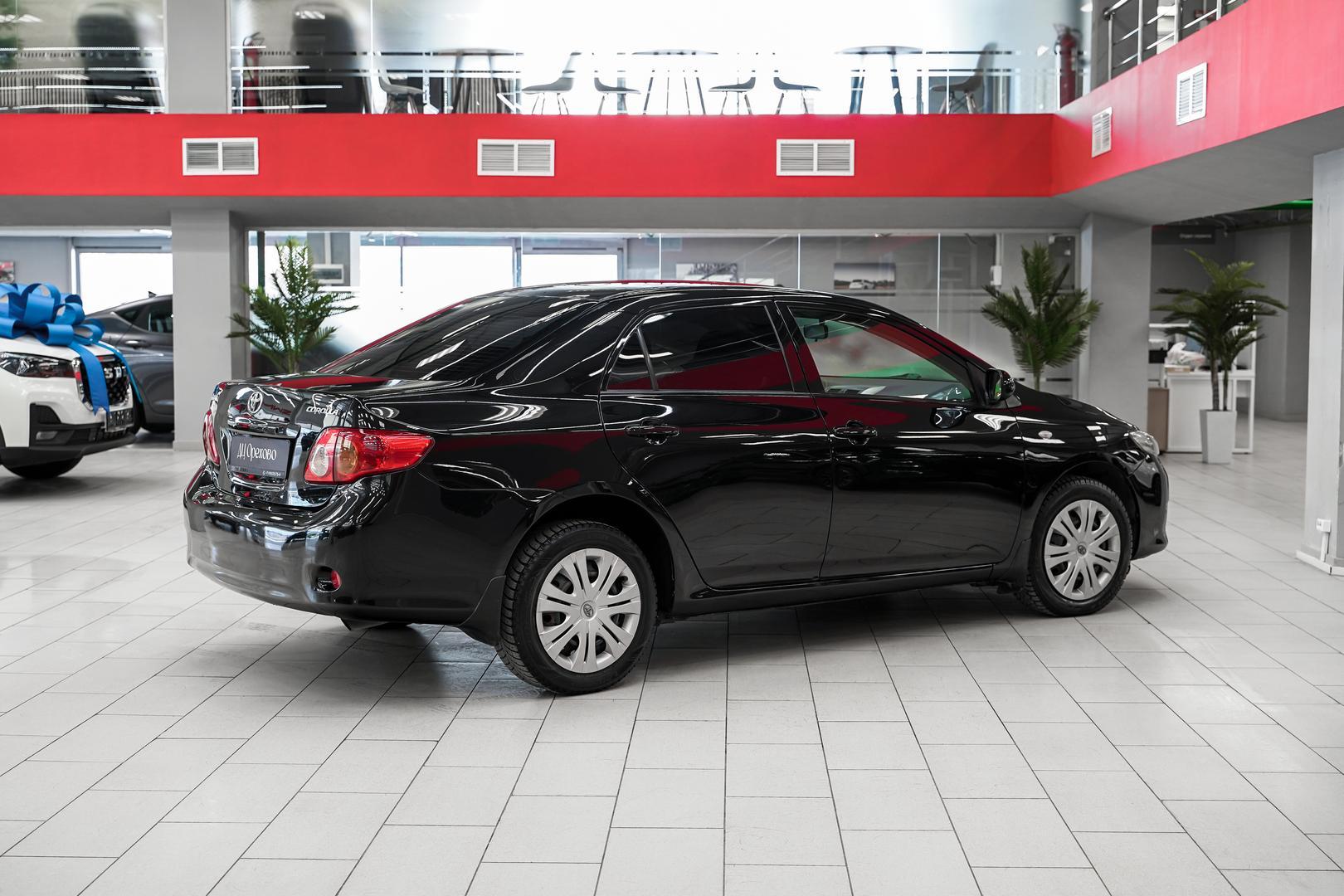 Toyota Corolla 2007, черный, ДЦ Орехово