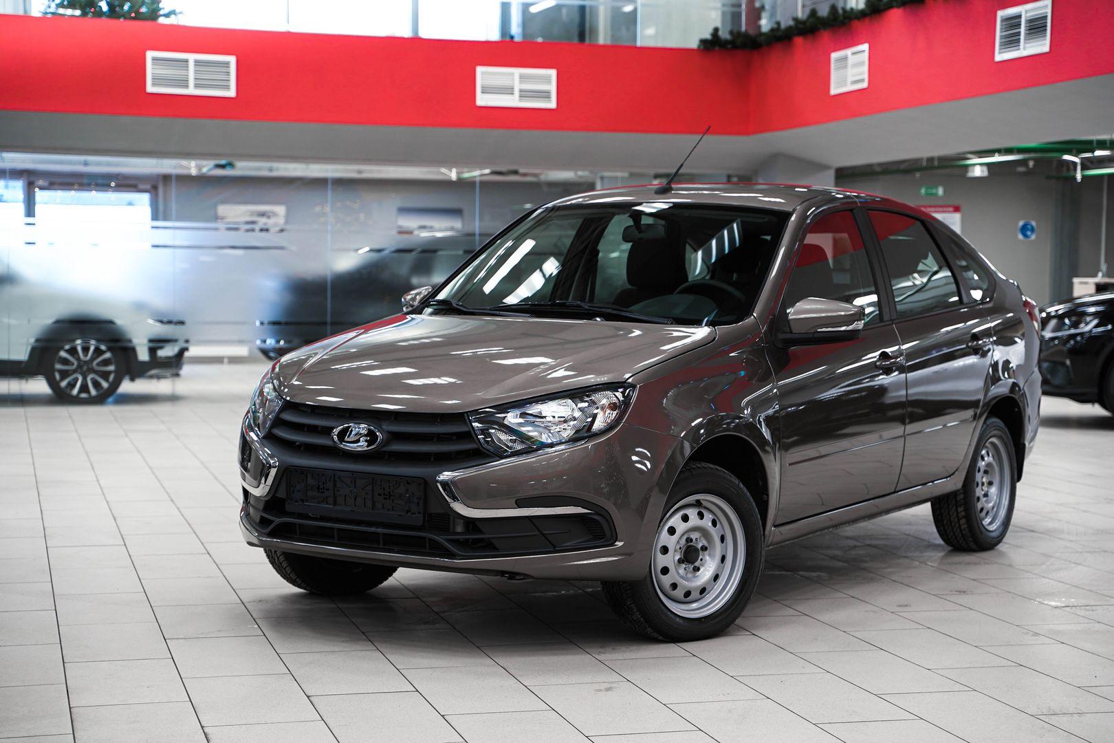 LADA (ВАЗ) Granta 2024, серый, ДЦ Орехово