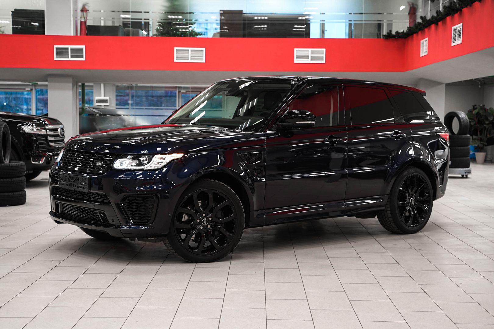Land Rover Range Rover Sport 2014, синий, ДЦ Орехово