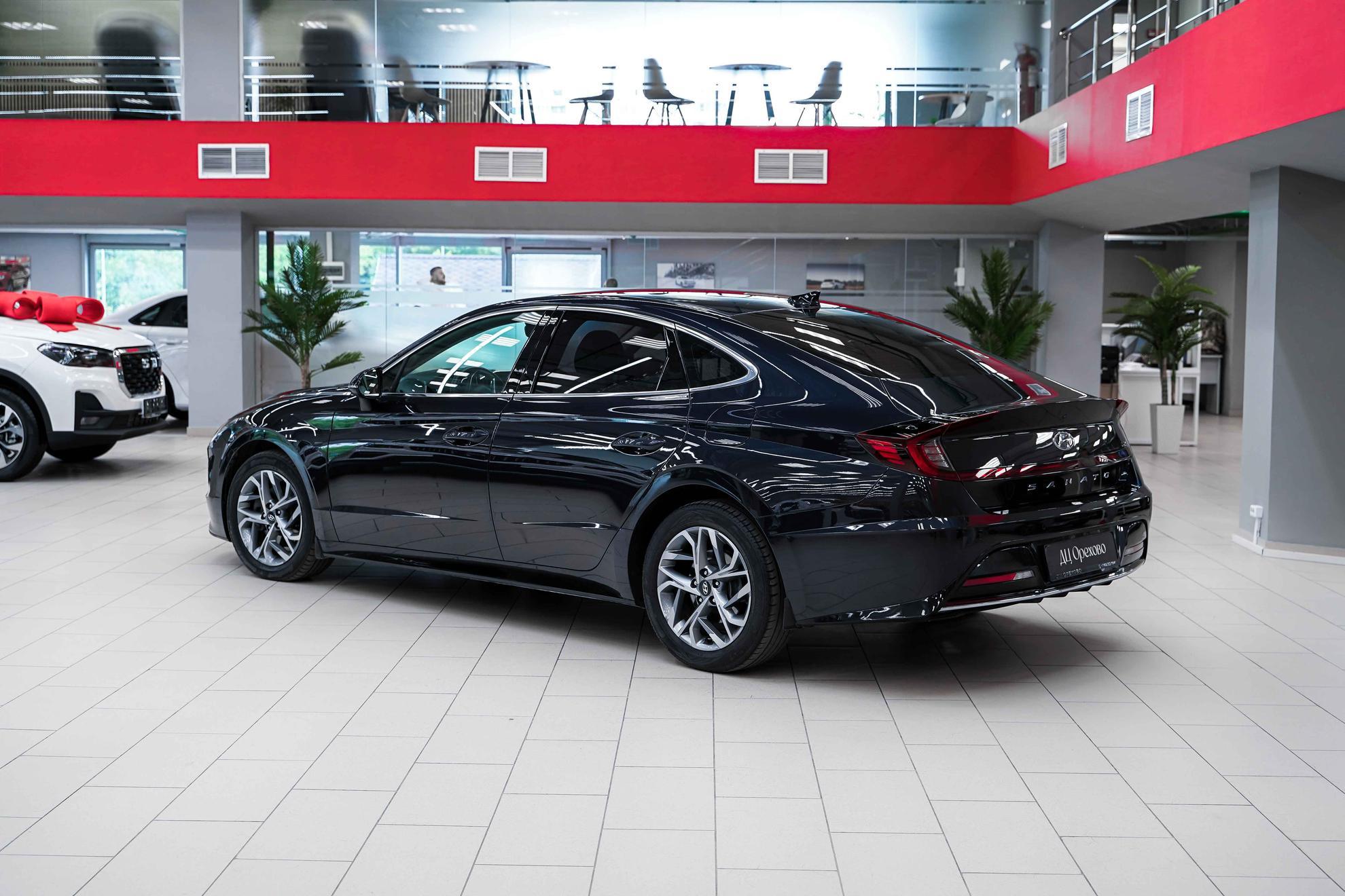 Hyundai Sonata 2020, голубой, ДЦ Орехово