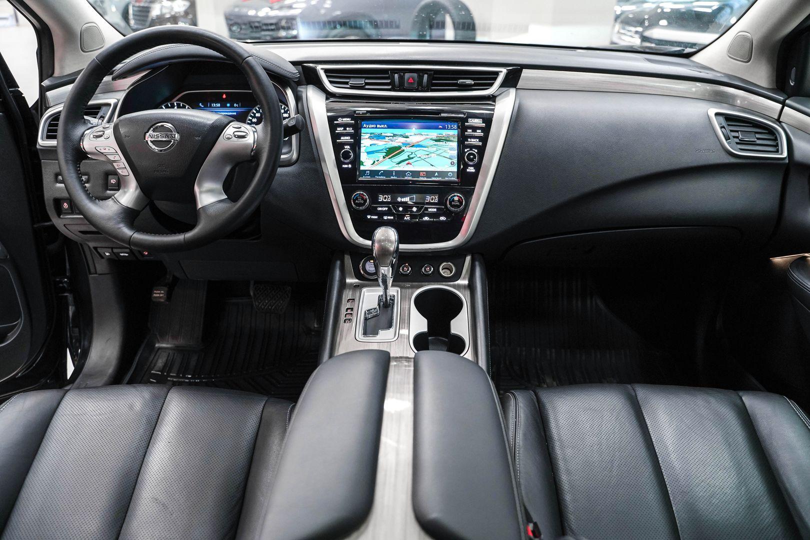 Nissan Murano 2019, черный, ДЦ Орехово