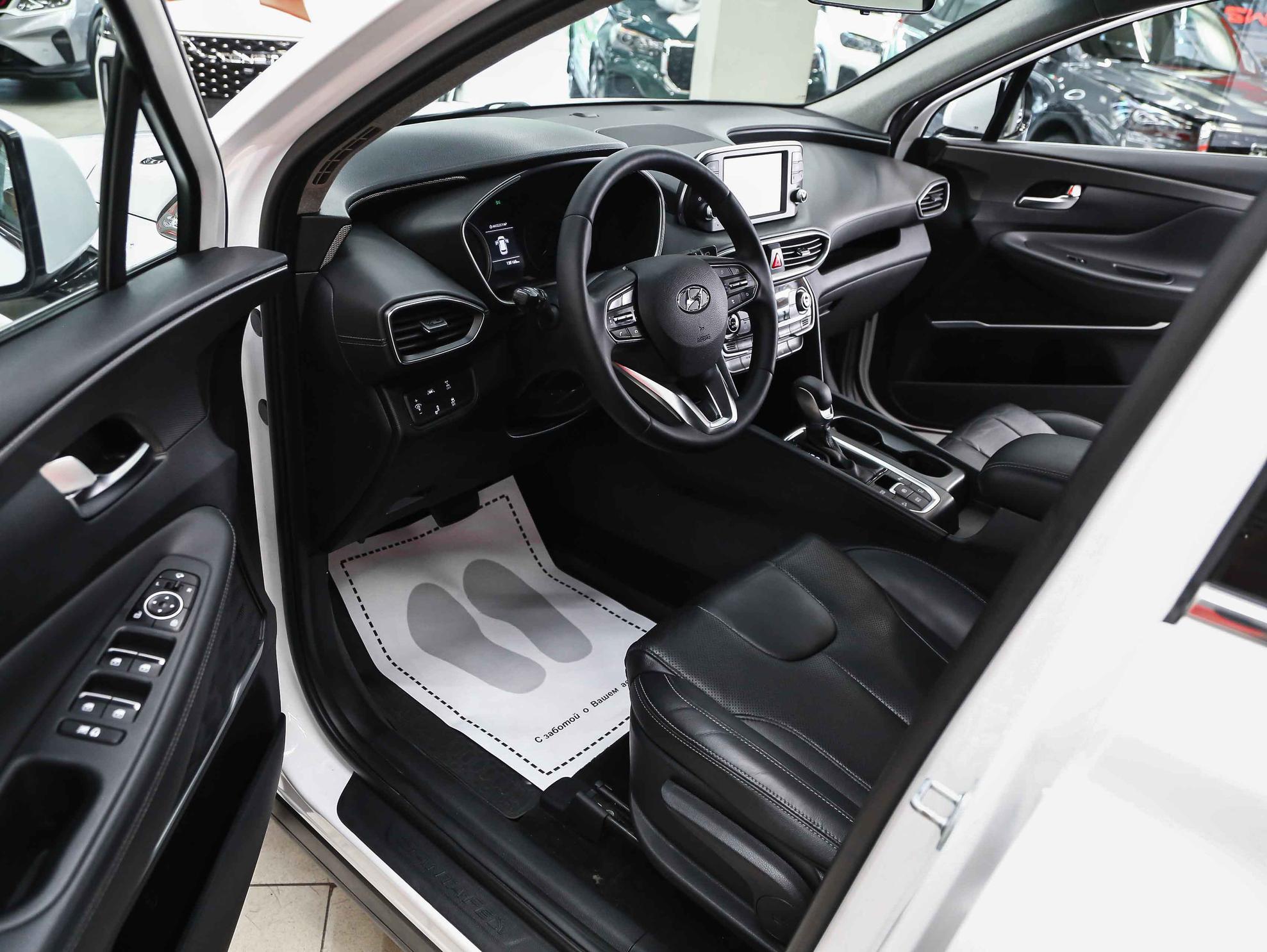 Hyundai Santa Fe 2019, белый, ДЦ Орехово