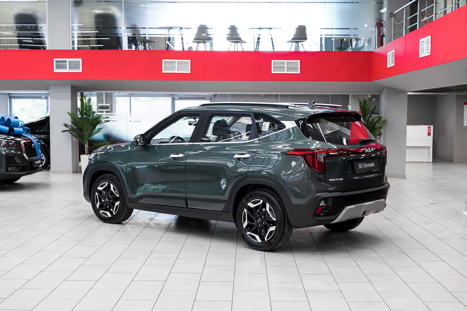 Kia Seltos 2026, зеленый, ДЦ Орехово
