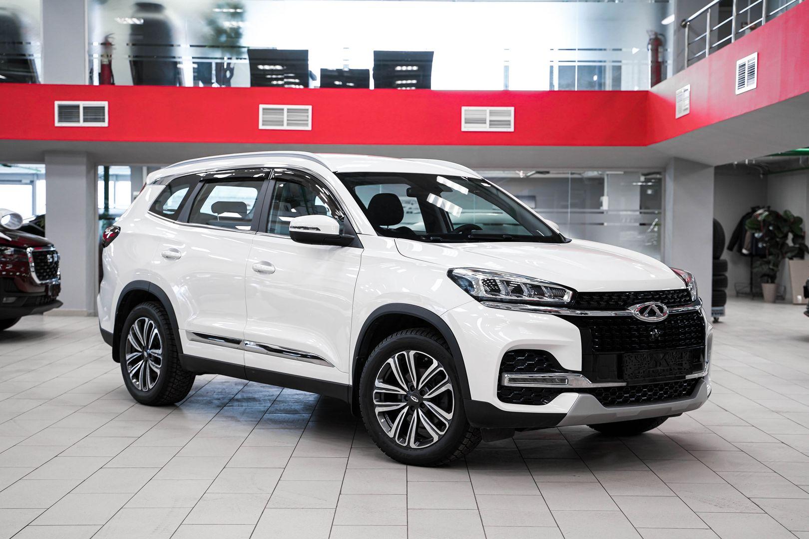 Chery Tiggo 8 2021, белый, ДЦ Орехово