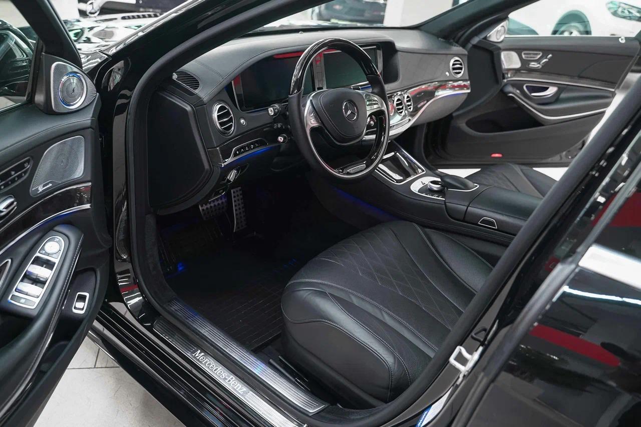 Mercedes-Benz S-Класс 2014, черный, ДЦ Орехово