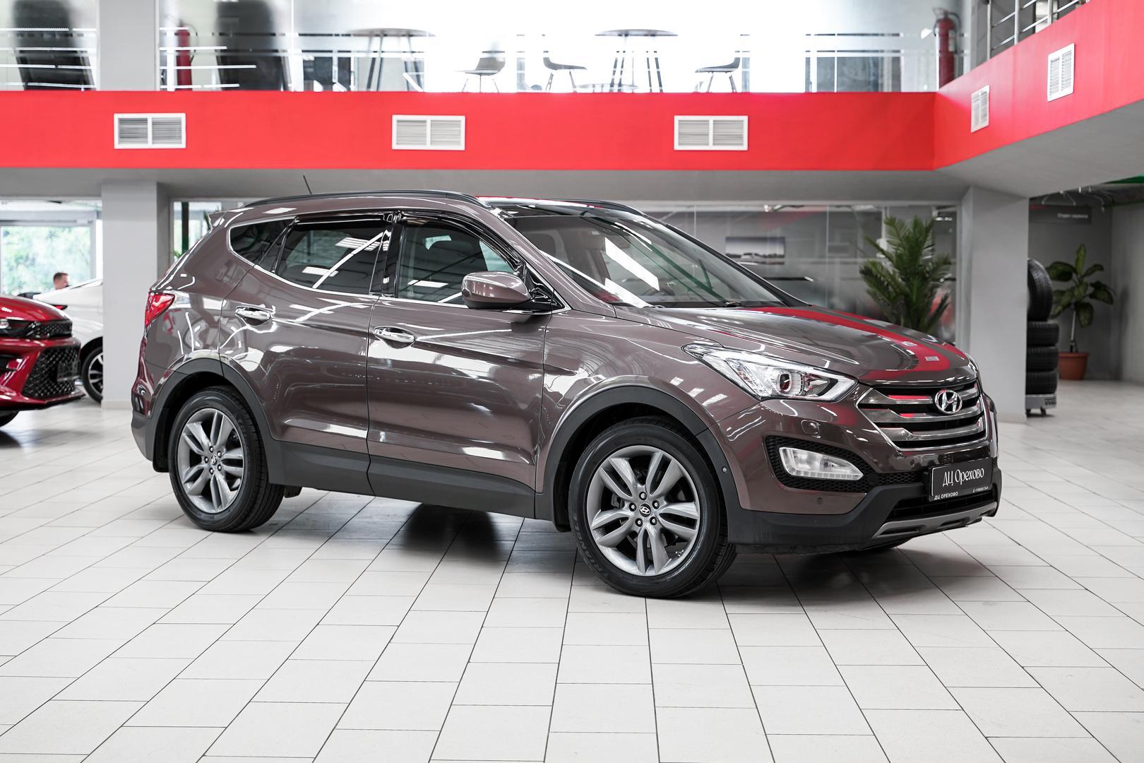 Hyundai Santa Fe 2012, коричневый, ДЦ Орехово