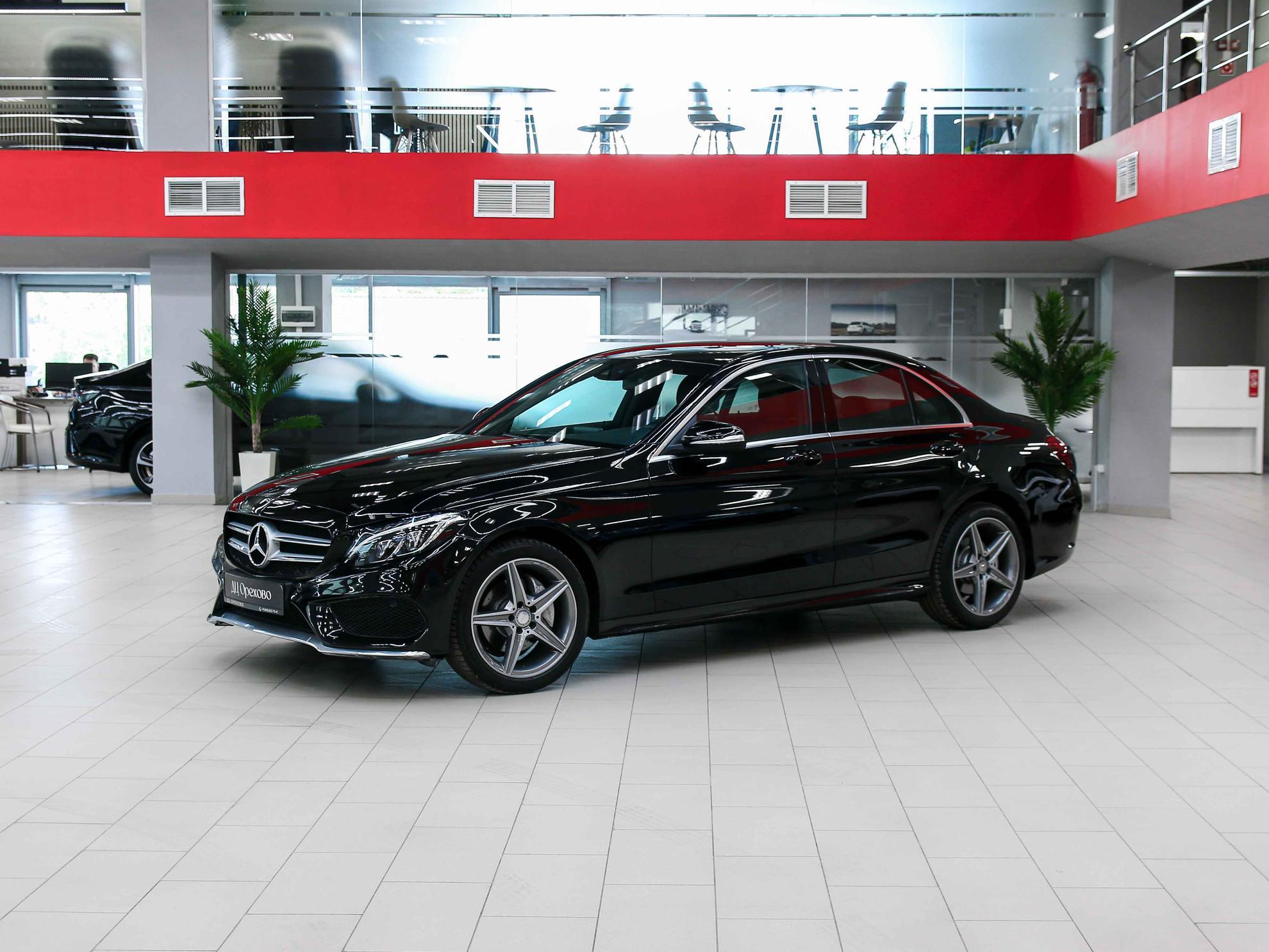 Mercedes-Benz C-Класс 2015, черный, ДЦ Орехово