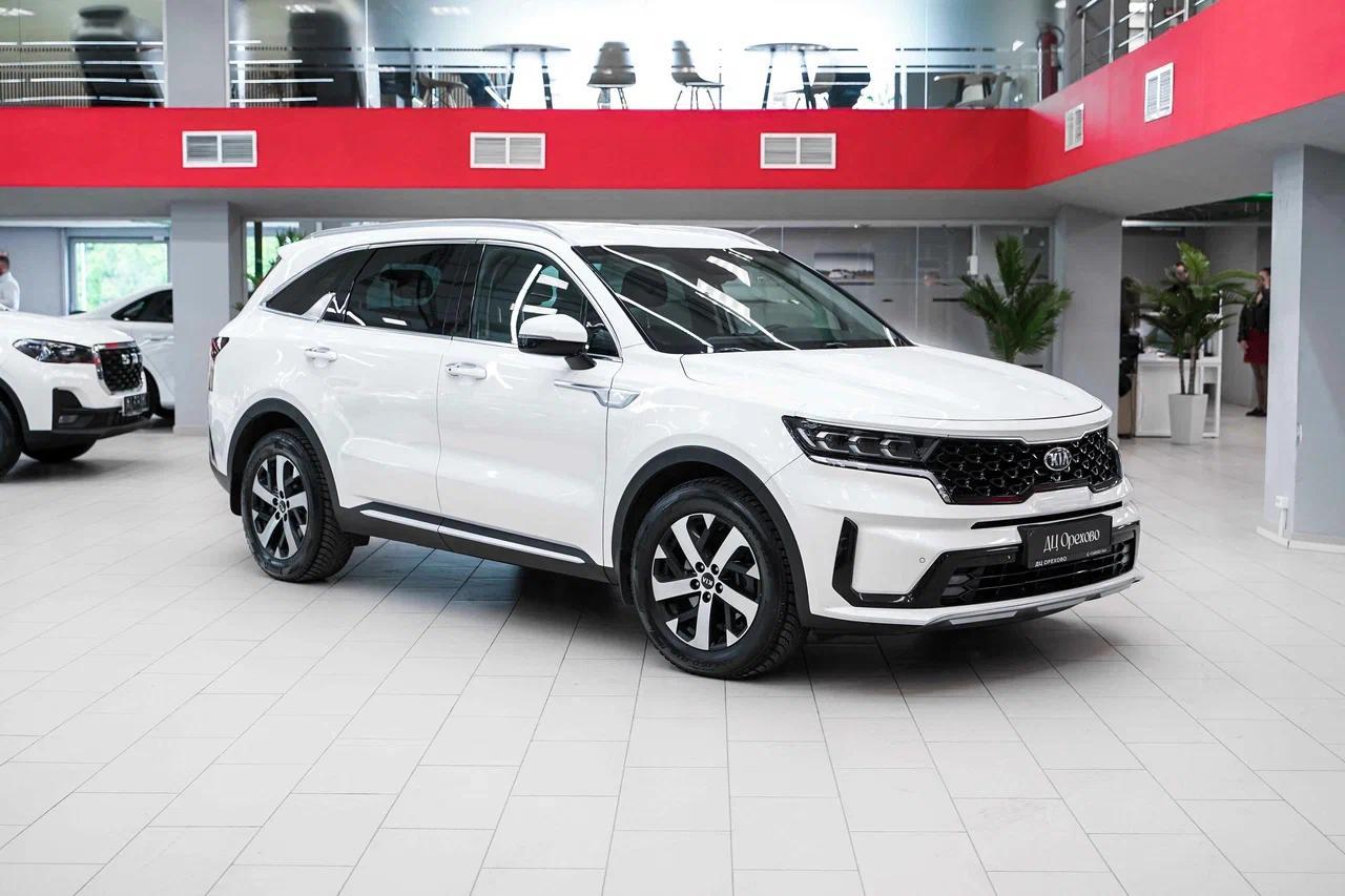 Kia Sorento 2021, белый, ДЦ Орехово