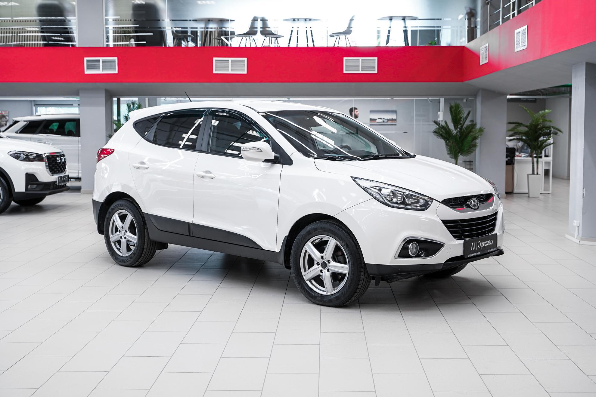 Hyundai ix35 2014, белый, ДЦ Орехово