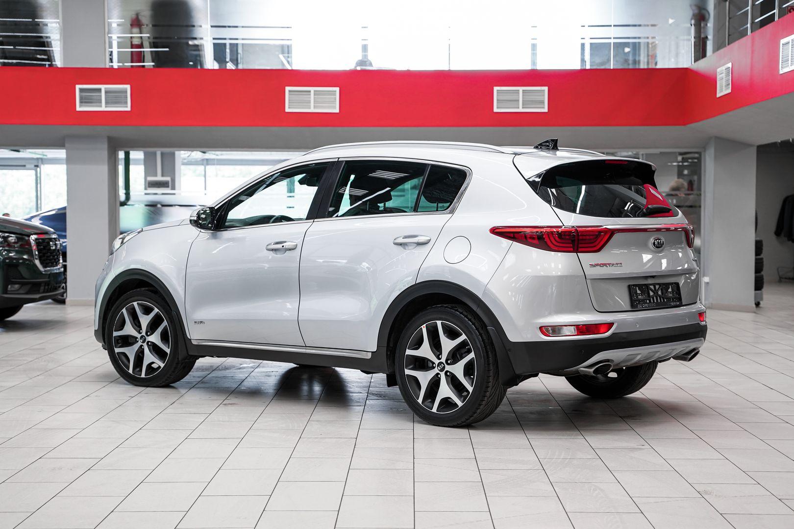 Kia Sportage 2016, серебряный, ДЦ Орехово