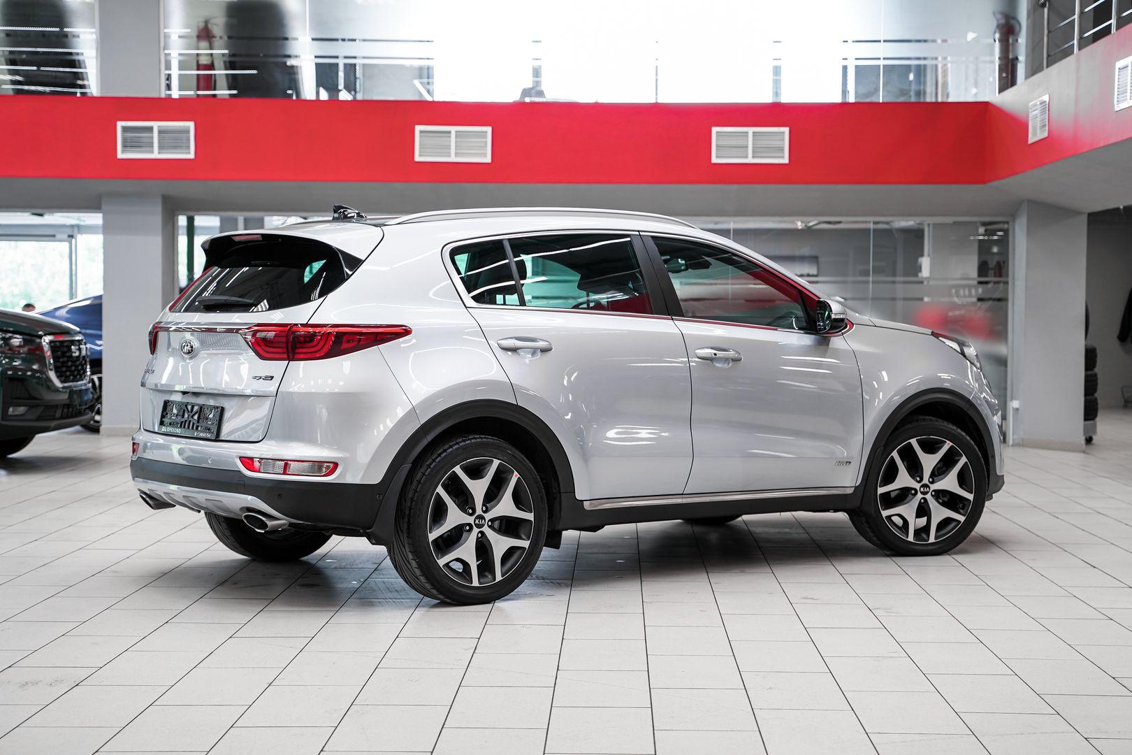 Kia Sportage 2016, серебряный, ДЦ Орехово