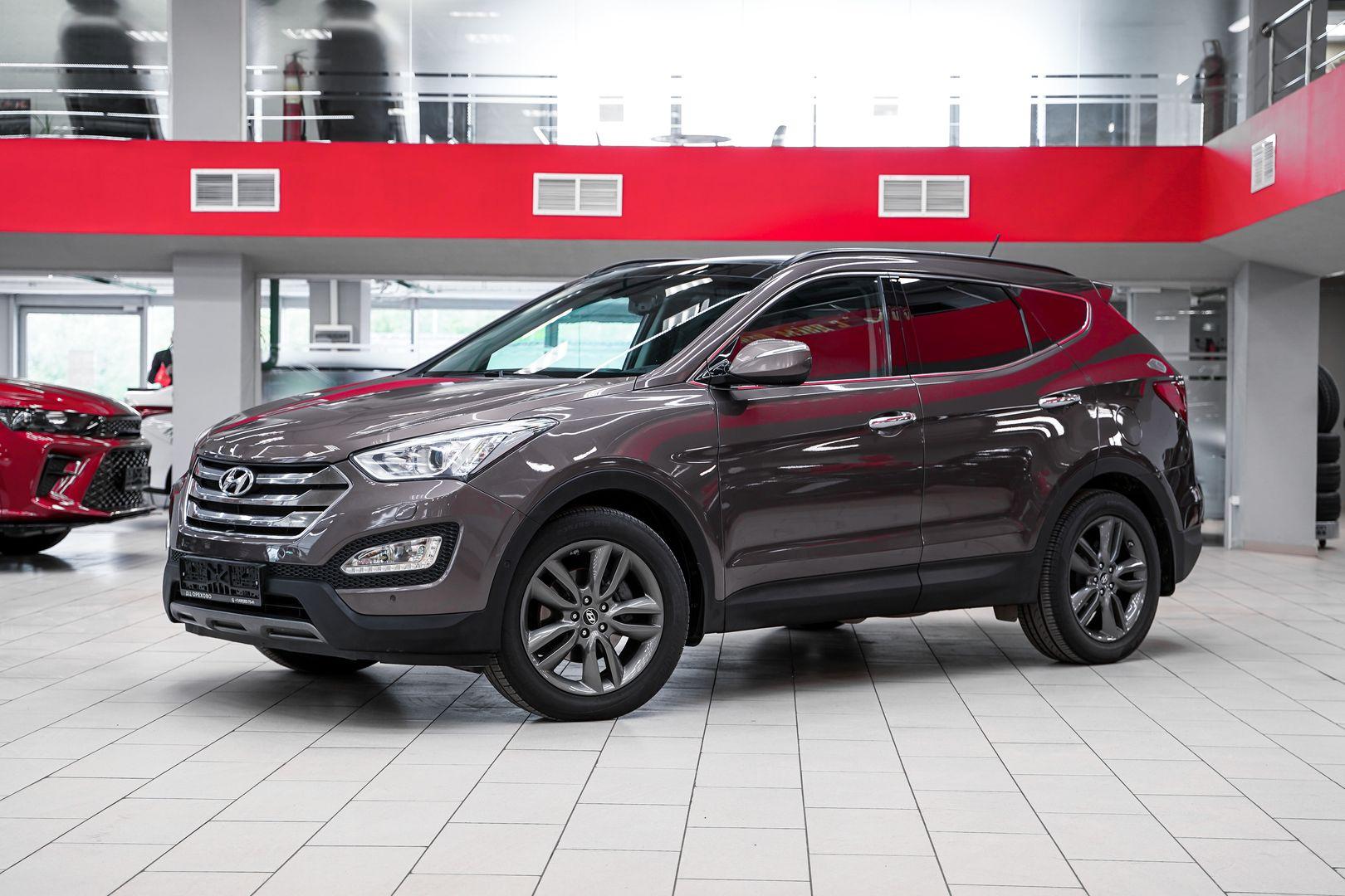 Hyundai Santa Fe 2012, коричневый, ДЦ Орехово
