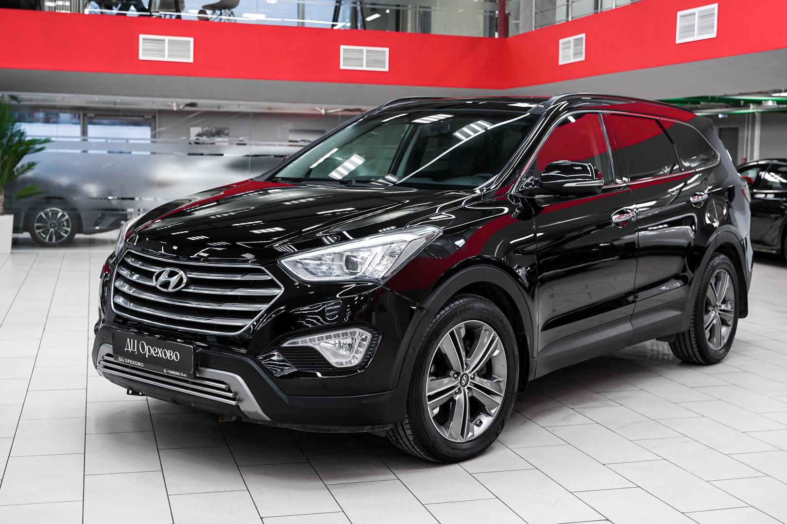Hyundai Santa Fe 2013, черный, ДЦ Орехово
