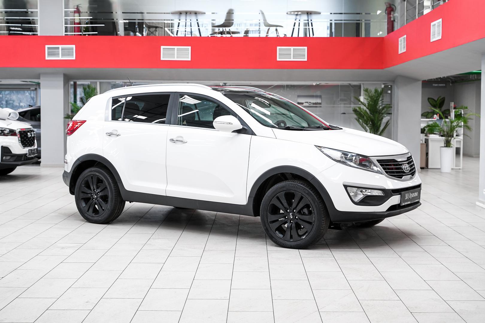 Kia Sportage 2012, белый, ДЦ Орехово