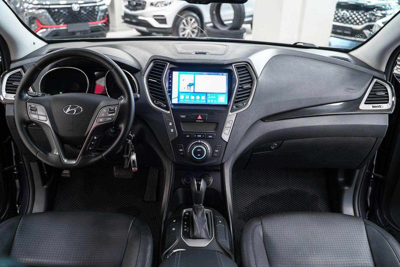 Hyundai Santa Fe 2013, синий, ДЦ Орехово
