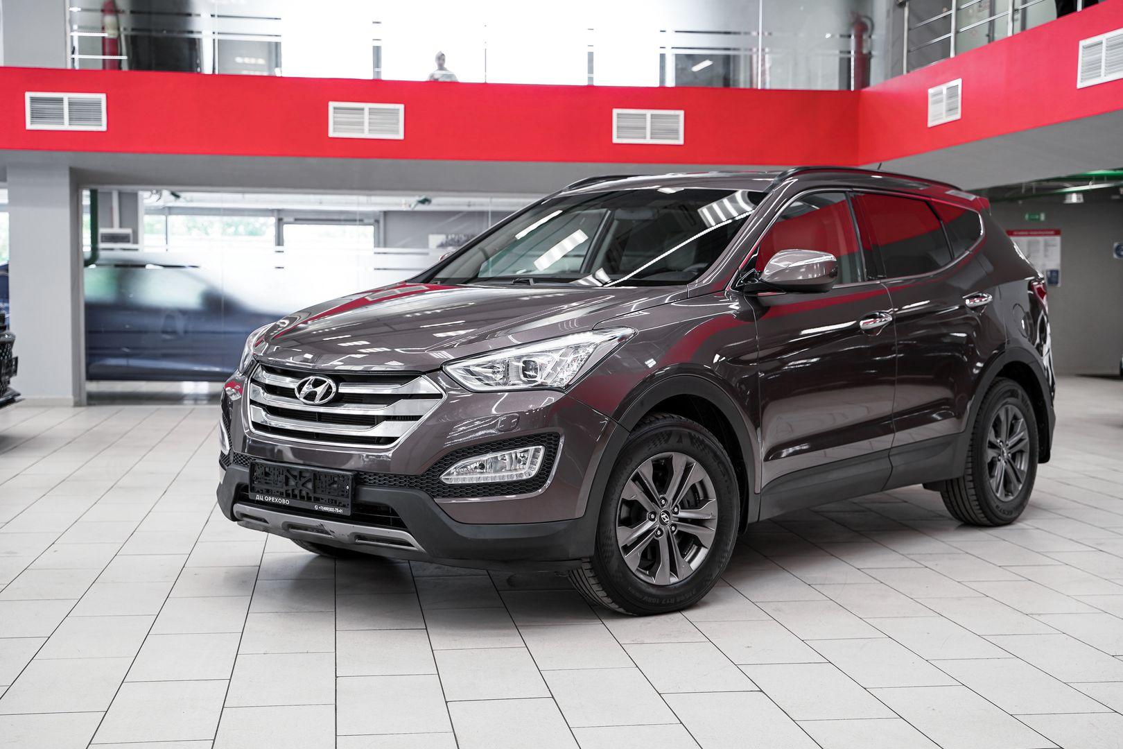 Hyundai Santa Fe 2012, коричневый, ДЦ Орехово