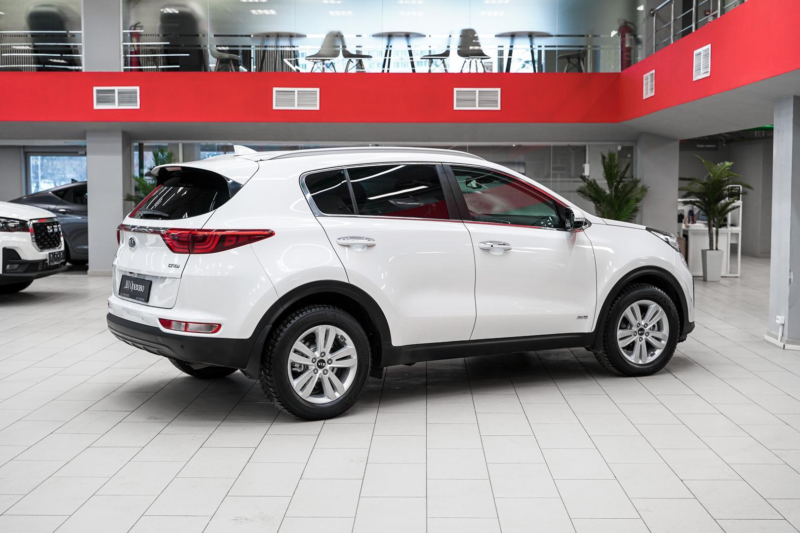 Kia Sportage 2017, белый, ДЦ Орехово