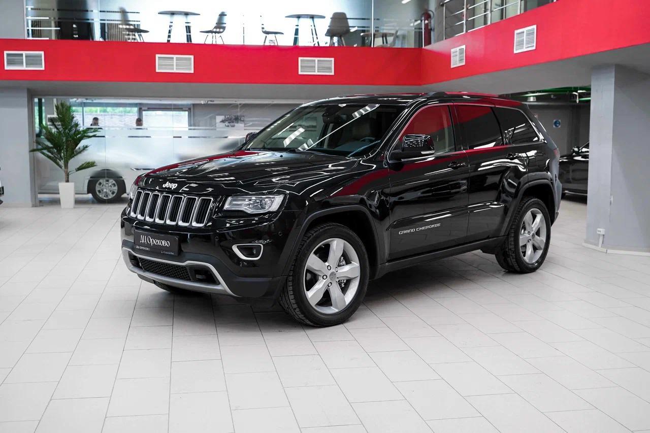 Jeep Grand Cherokee 2016, черный, ДЦ Орехово
