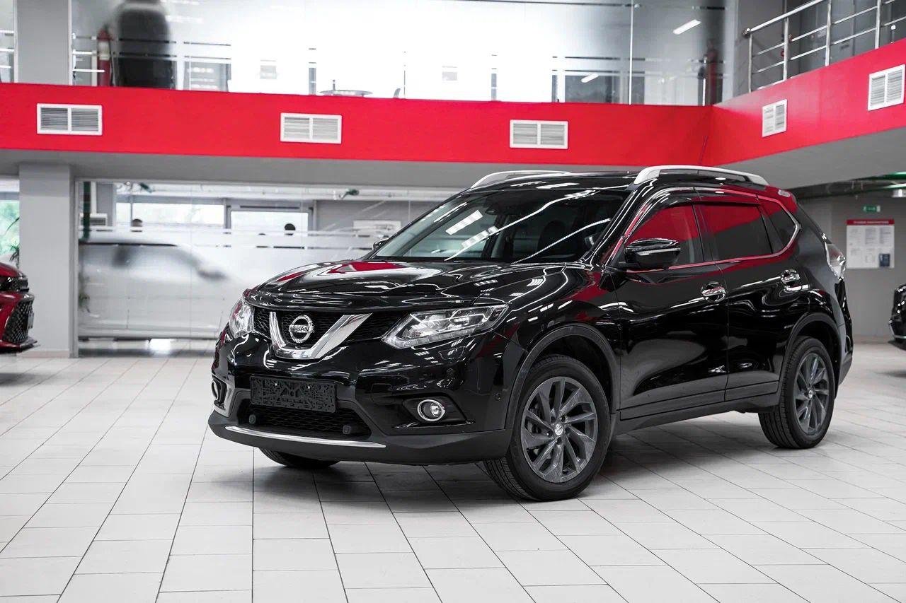 Nissan X-Trail 2016, черный, ДЦ Орехово