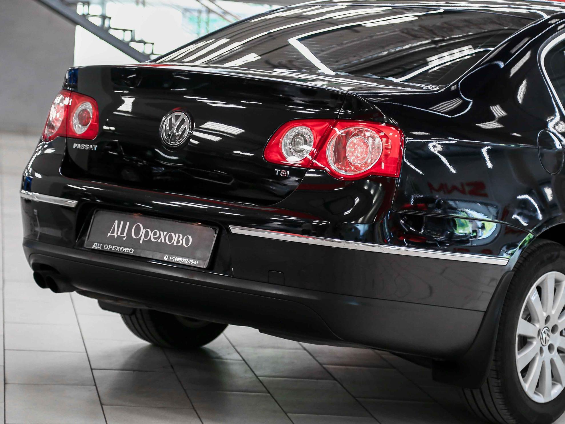 Volkswagen Passat 2009, черный, ДЦ Орехово