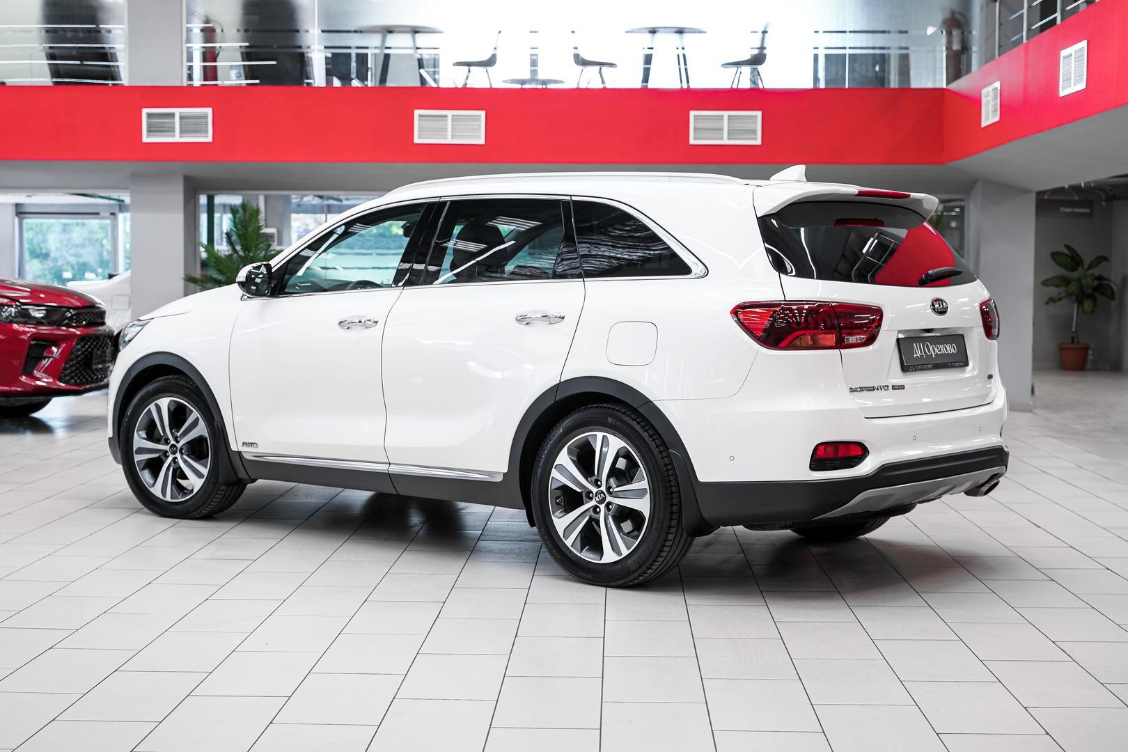 Kia Sorento 2018, белый, ДЦ Орехово