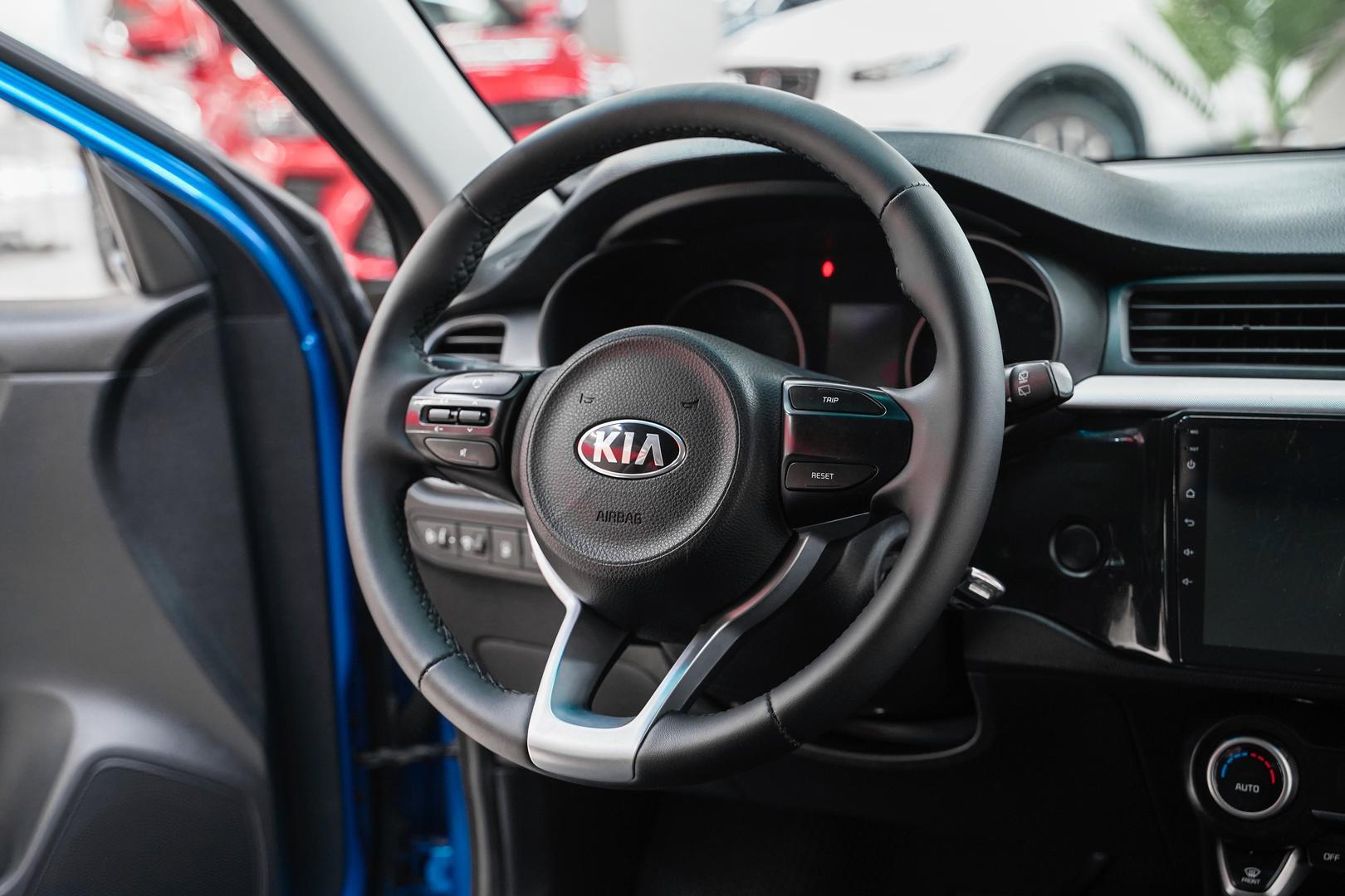 Kia Rio X-Line 2020, синий, ДЦ Орехово