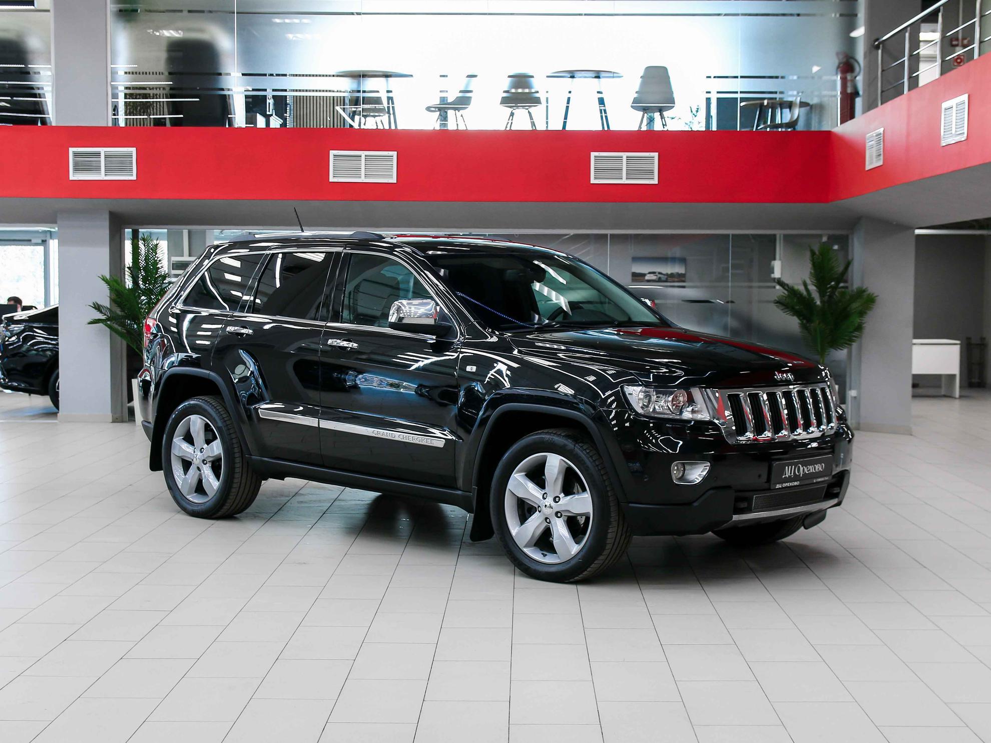 Jeep Grand Cherokee 2011, черный, ДЦ Орехово